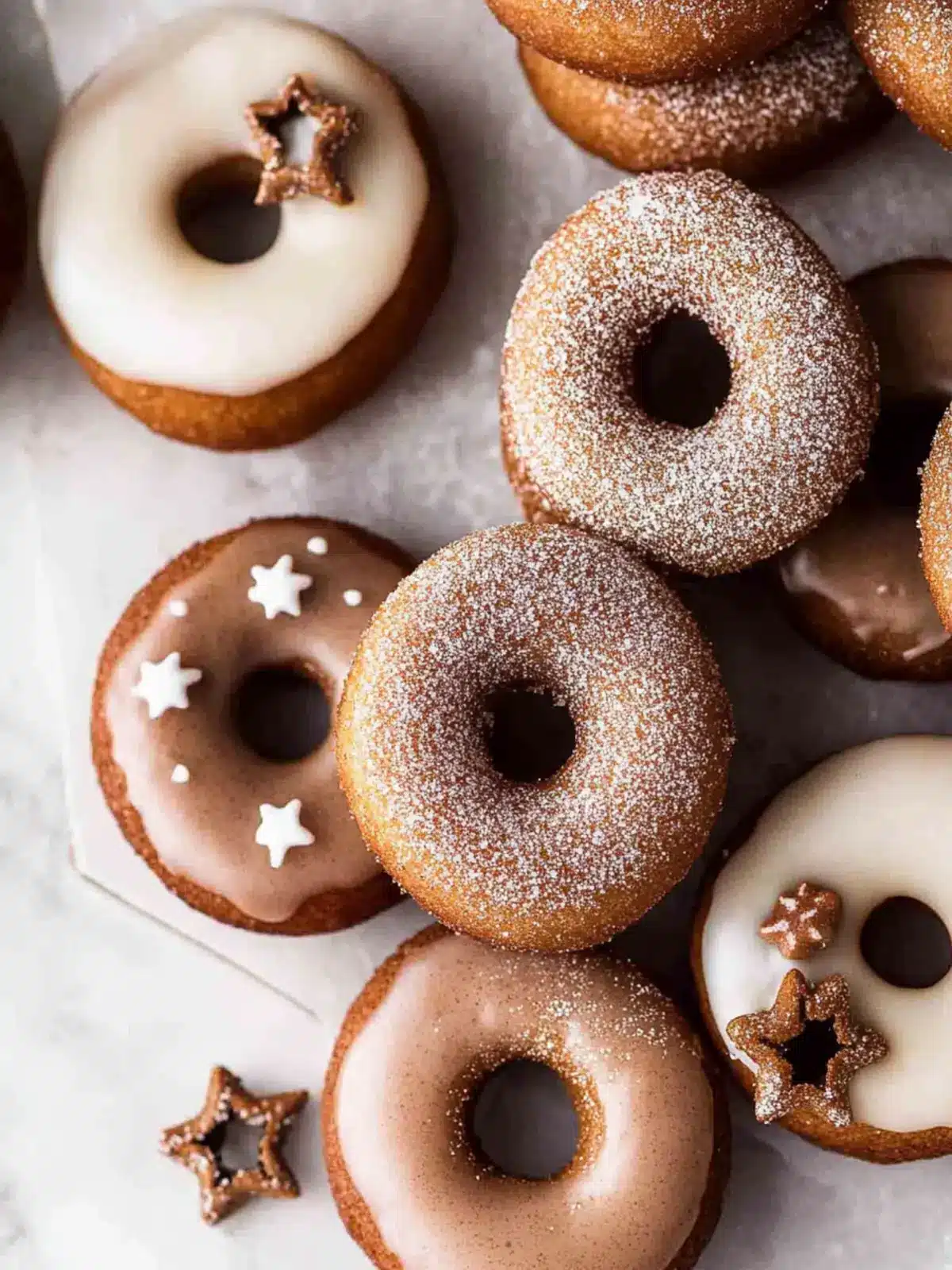 Vegan Gingerbread Donuts
