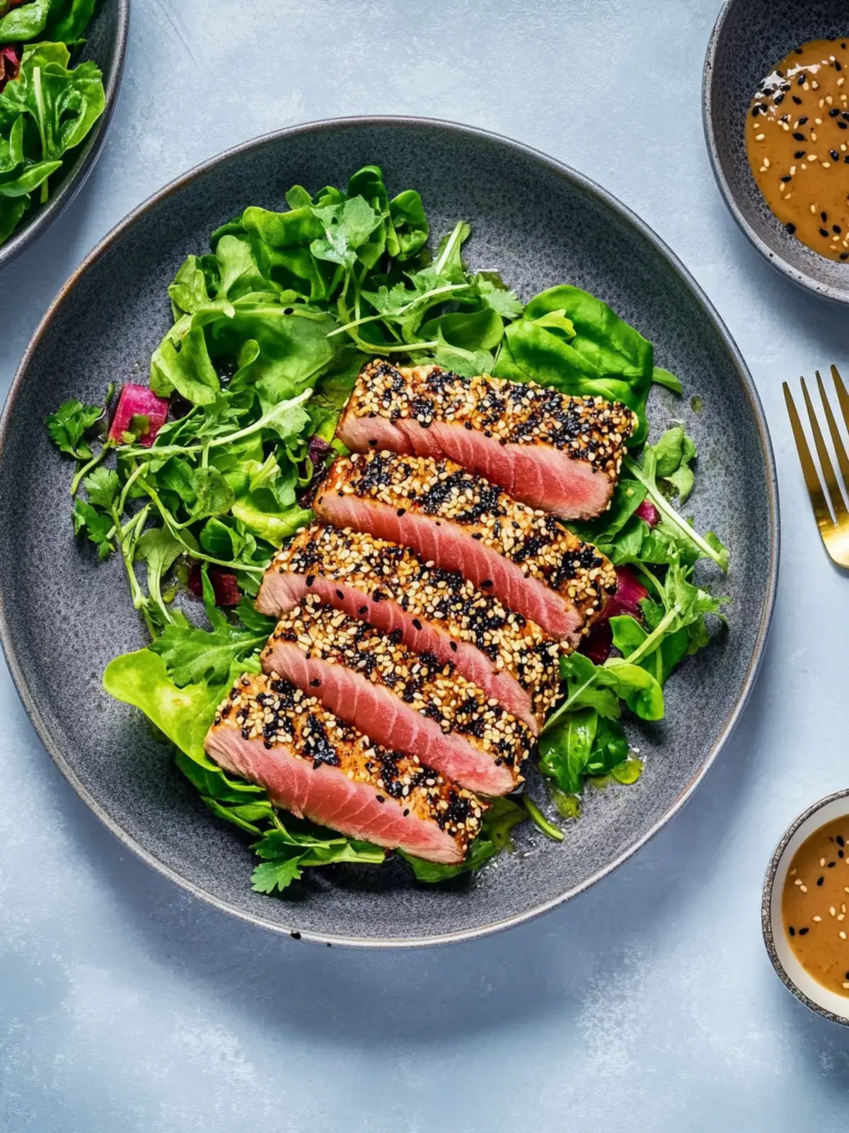 Grilled Sesame-Crusted Tuna Steaks for a Flavorful Feast 5 Grilled Sesame-Crusted Tuna Steaks