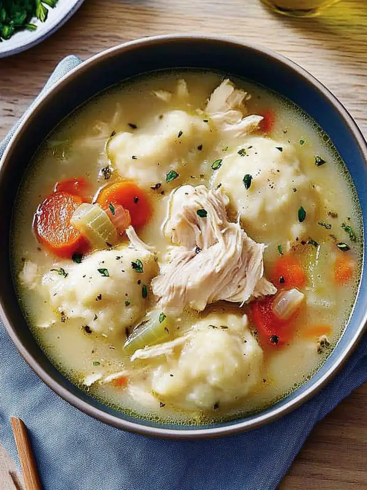 Grandma’s Chicken ‘n’ Dumpling Soup
