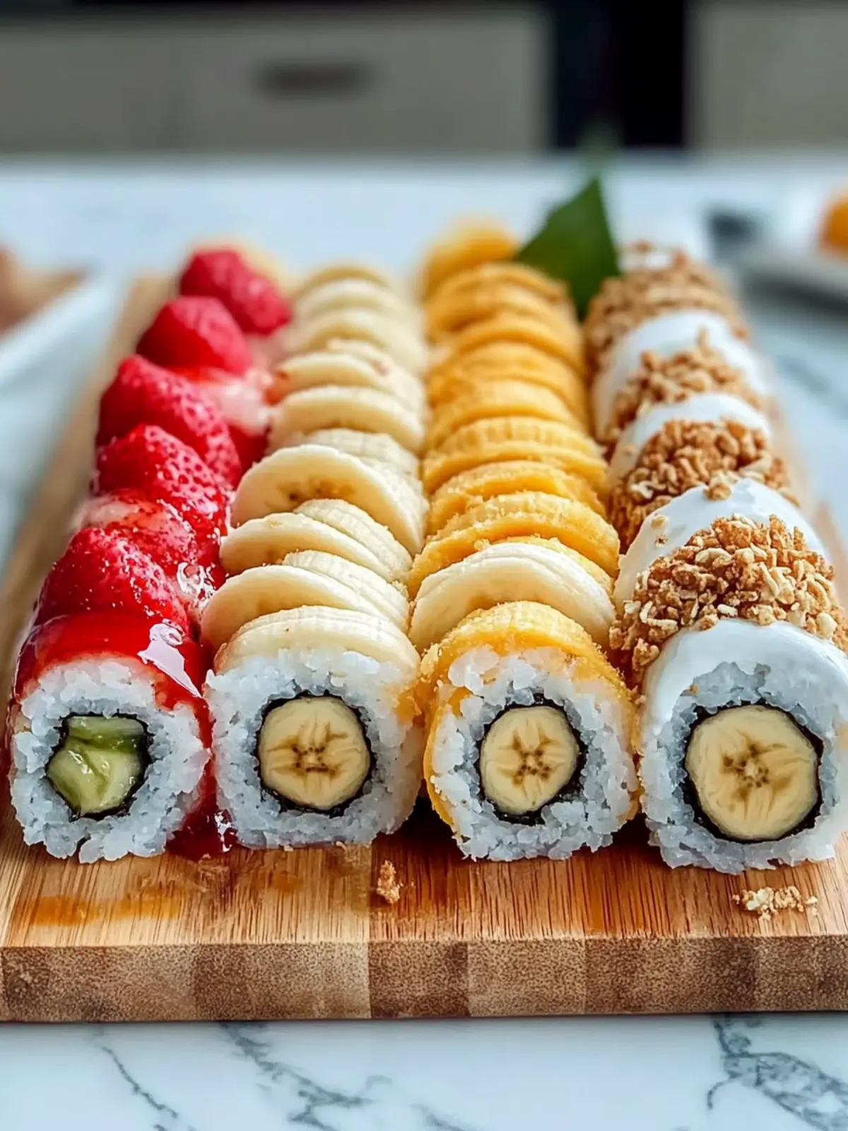Easy Banana Sushi Rolls You Can Make in Minutes 2 Easy Banana Sushi Rolls