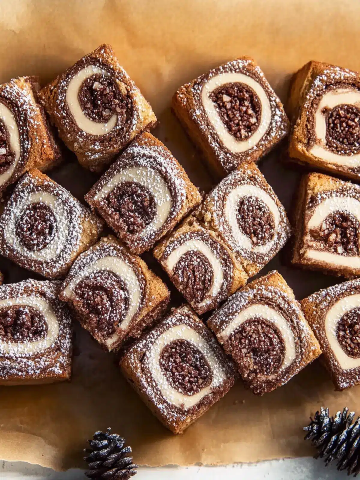 Bûche de Noël Cookies