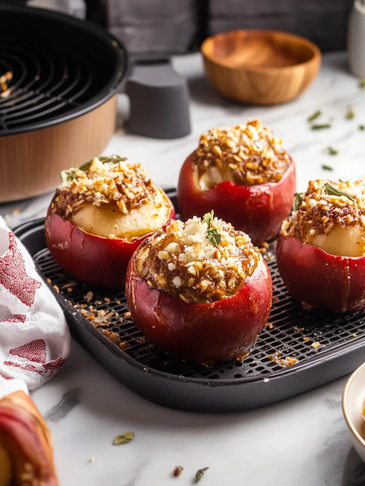 Delicious Air Fryer Baked Apples for Cozy Fall Evenings 4 Air Fryer Baked Apples