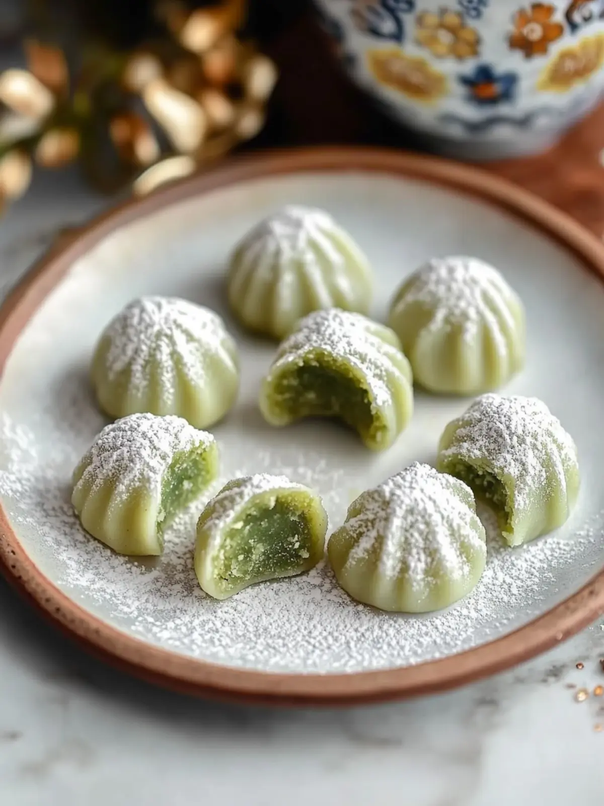 Matcha Green Tea Mochi