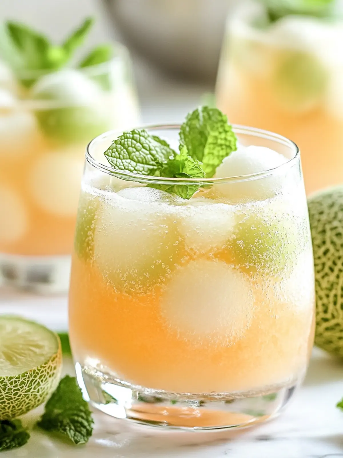 Minted Melon Fizz
