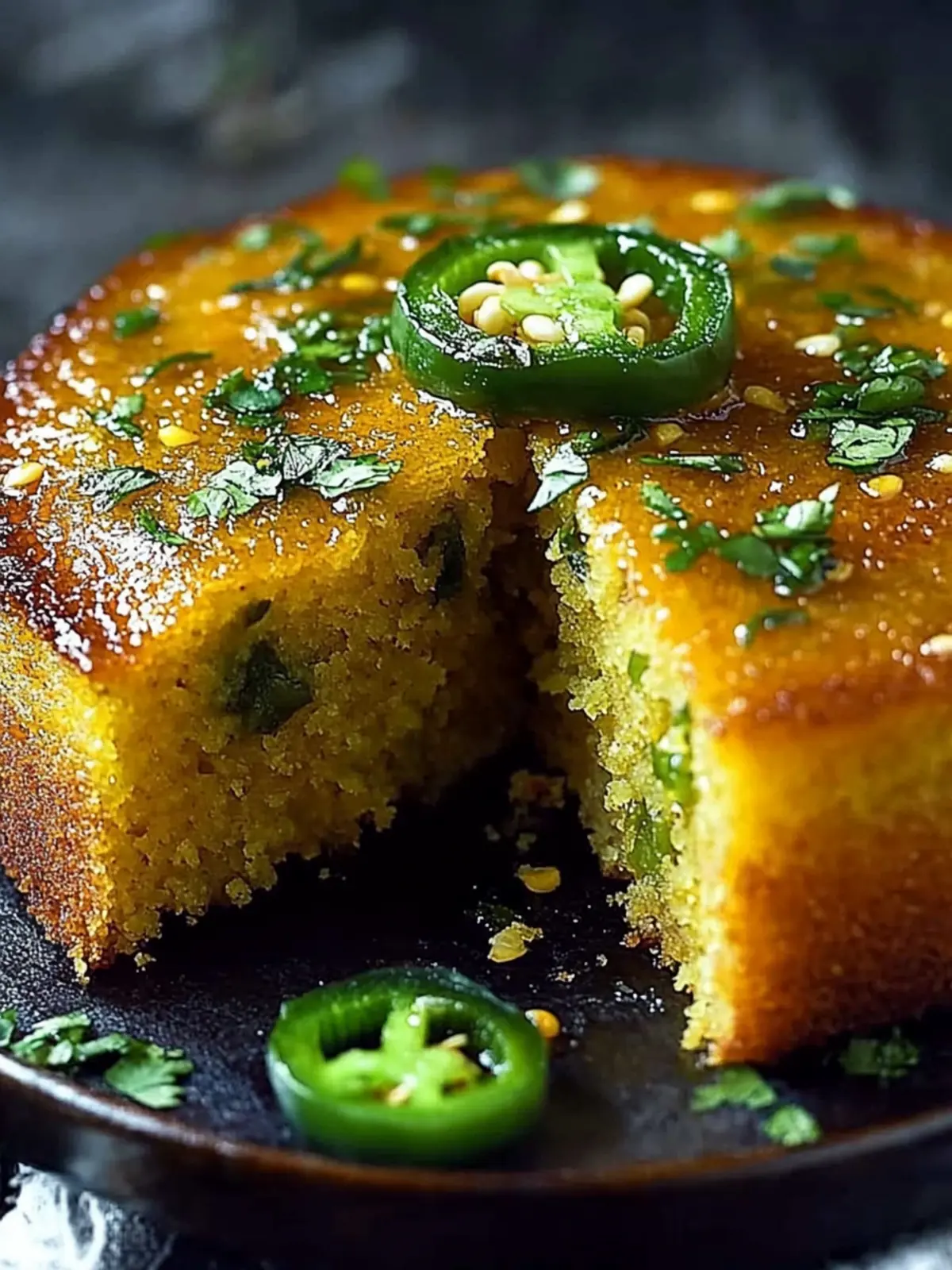 Spicy-Sweet Jalapeño Cornbread