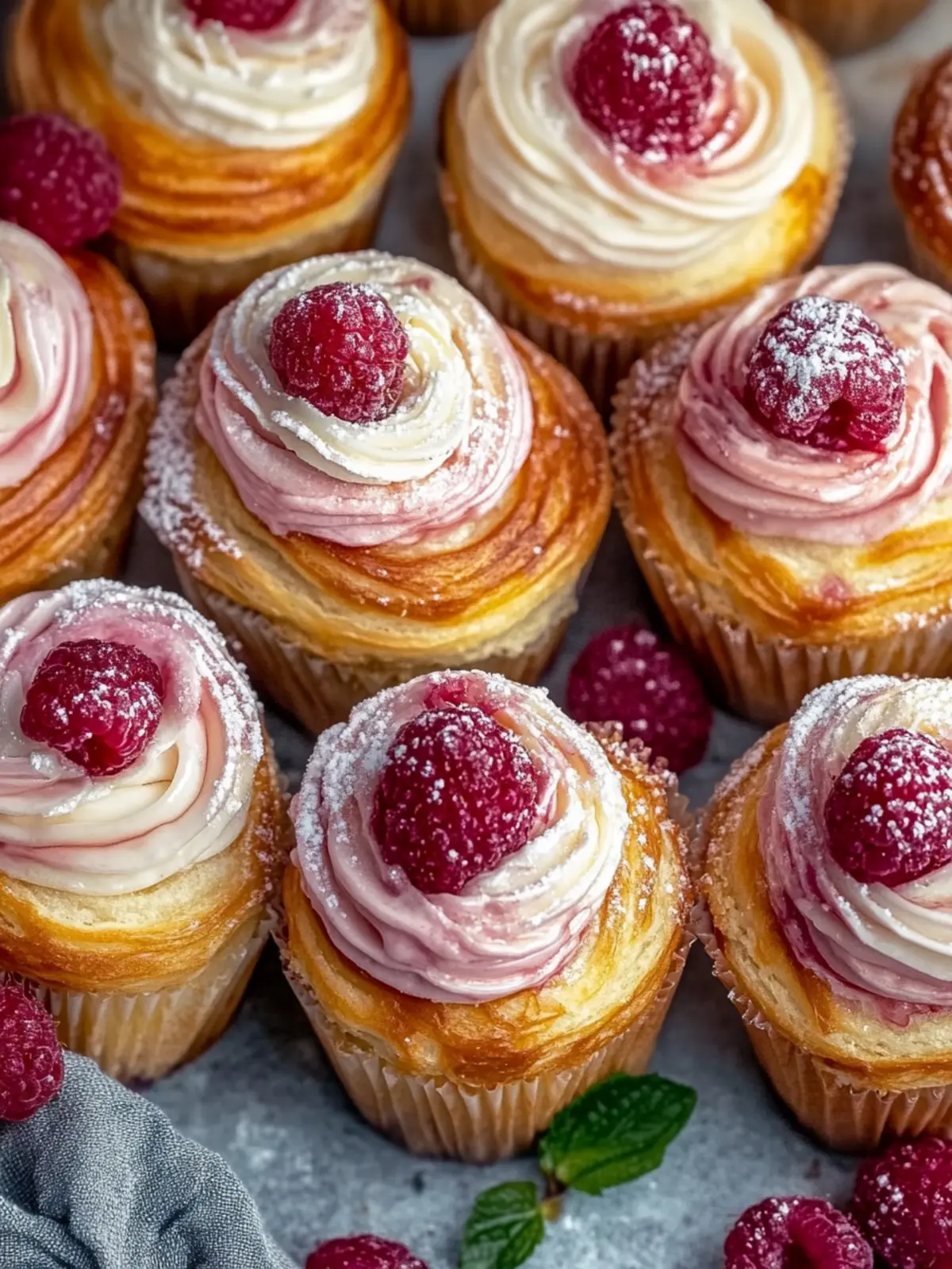 Delicious Raspberry Cream Cheese Cruffins Recipe to Wow Your Guests 3 Raspberry Cream Cheese Cruffins Recipe