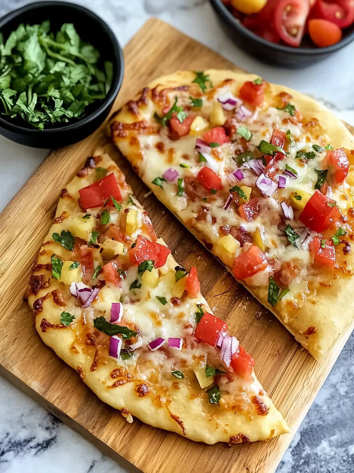 Air Fryer Naan Pizza (Delicious and Super Easy Recipe)