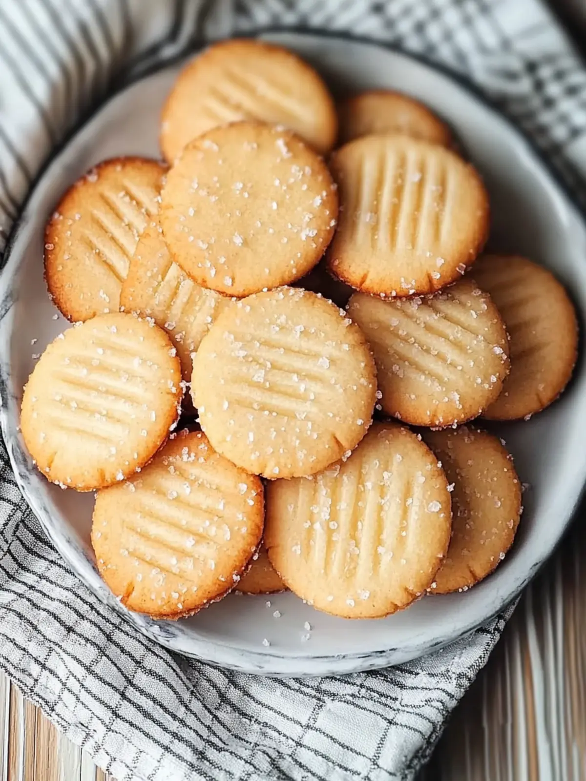 Melt-in-Your-Mouth French Salted Butter Cookies