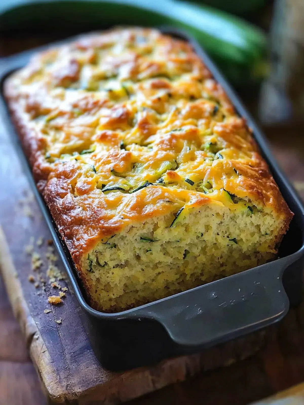 Savory Zucchini Cheddar Quick Bread to Brighten Your Day 4 Savory Zucchini Cheddar Quick Bread