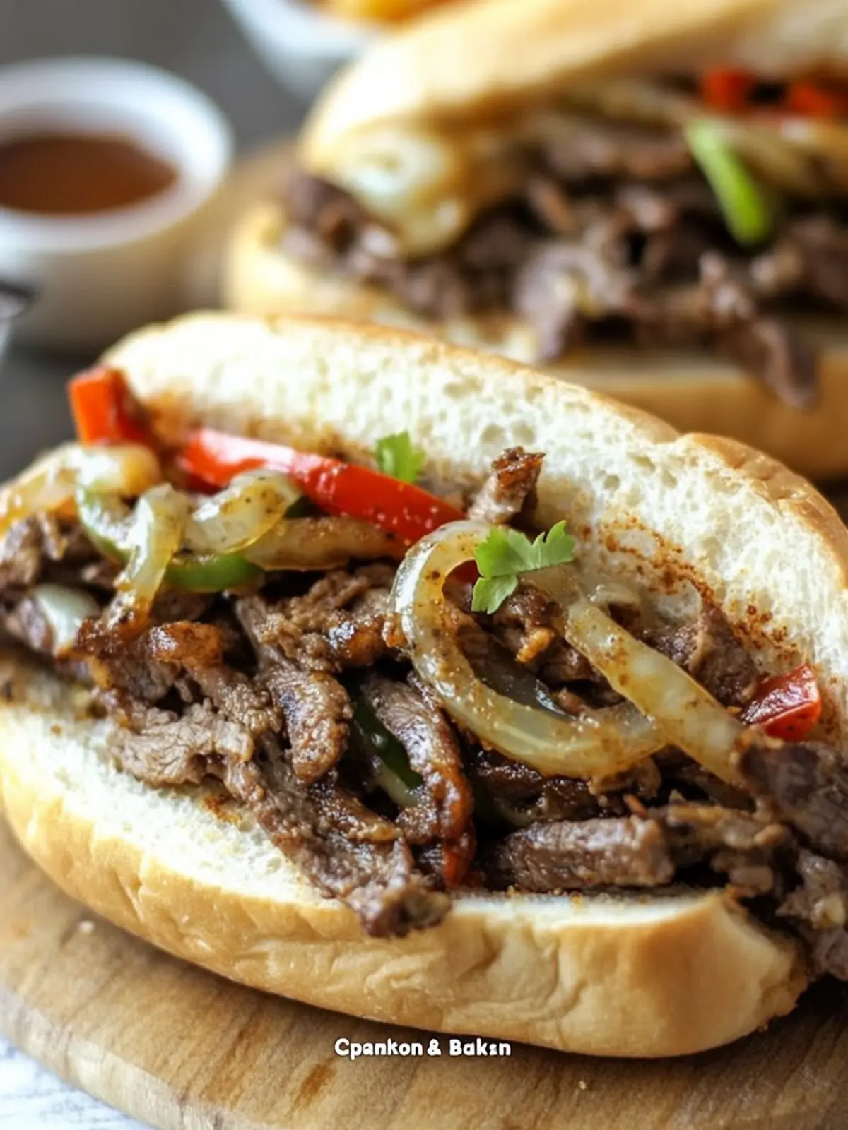Cajun Cheesesteak Sandwich