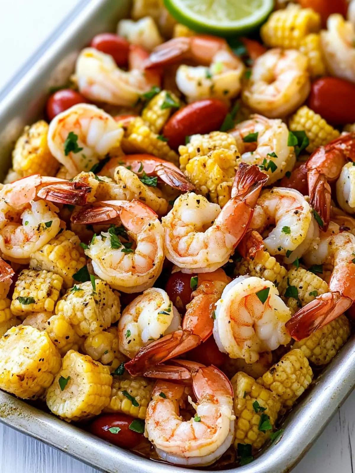 Sheet Pan Shrimp Boil