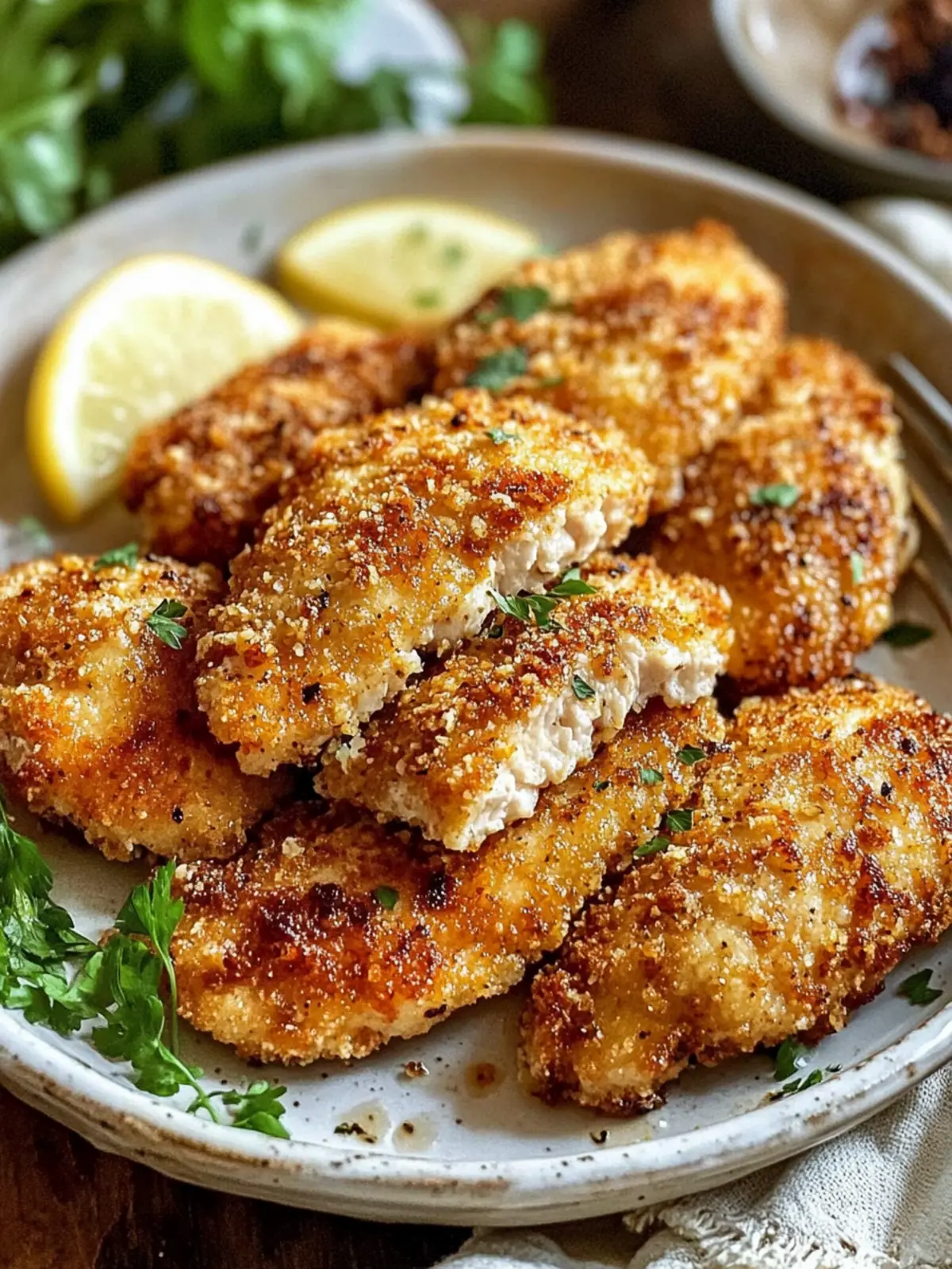 Crunchy Parmesan Chicken