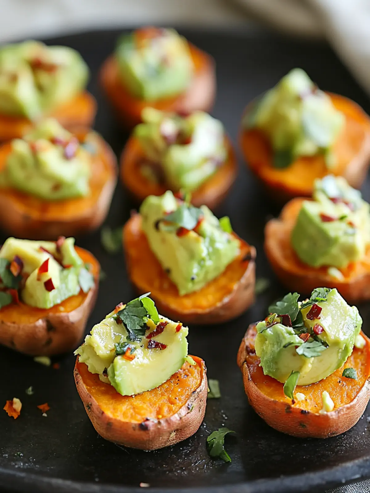Savory Sweet Potato Bites with Avocado That Wow Every Time 5 Sweet Potato Bites with Avocado