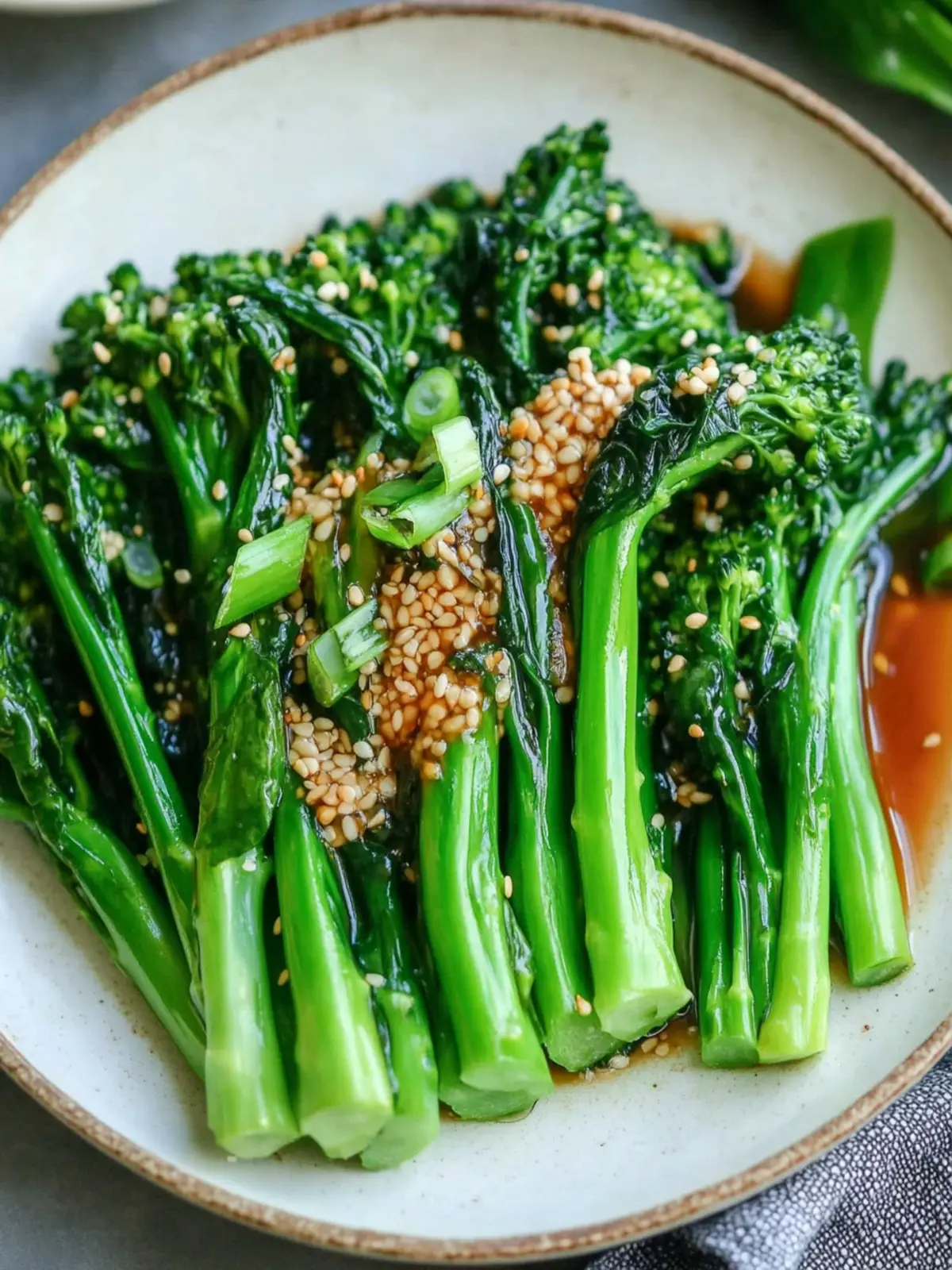 Chinese Broccoli with Oyster Sauce