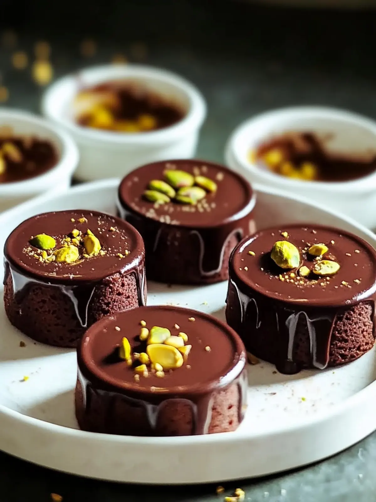 Decadent Pistachio Chocolate Lava Cakes to Wow Your Guests 3 Pistachio Chocolate Lava Cakes