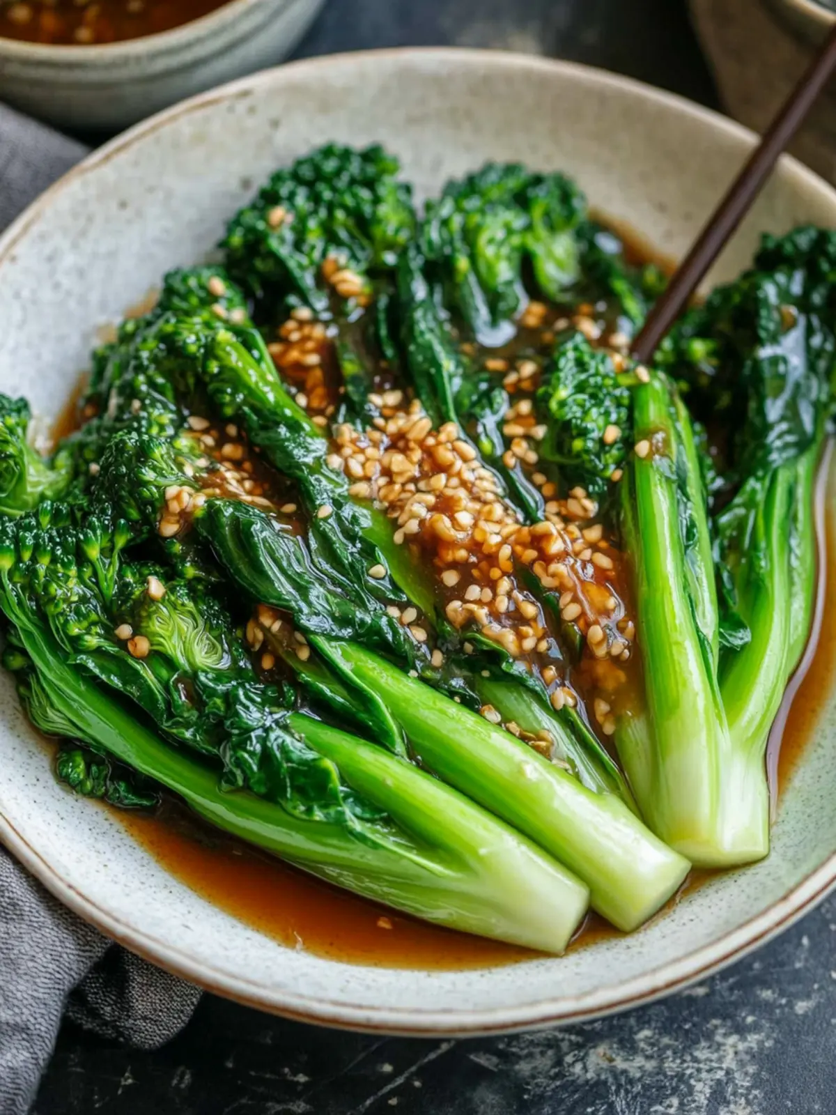 Chinese Broccoli with Oyster Sauce
