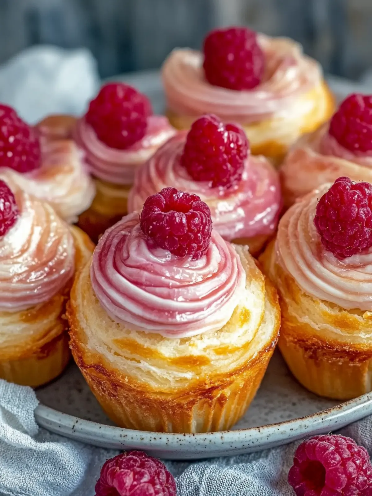 Delicious Raspberry Cream Cheese Cruffins Recipe to Wow Your Guests 2 Raspberry Cream Cheese Cruffins Recipe