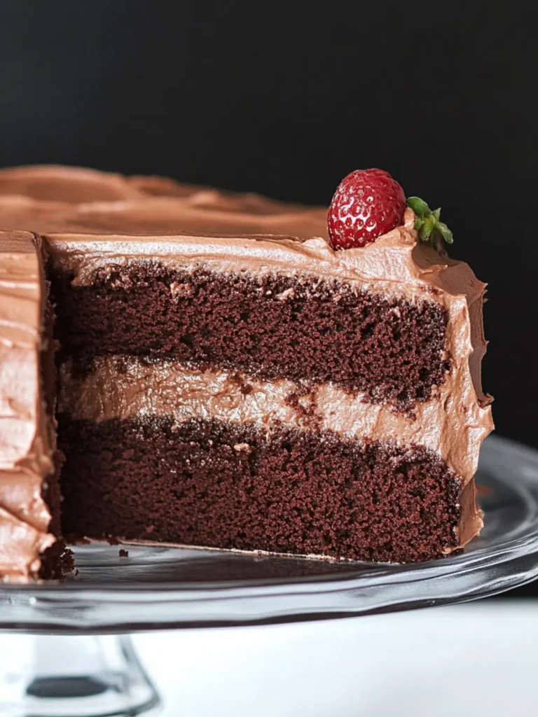 Chocolate Mayonnaise Cake