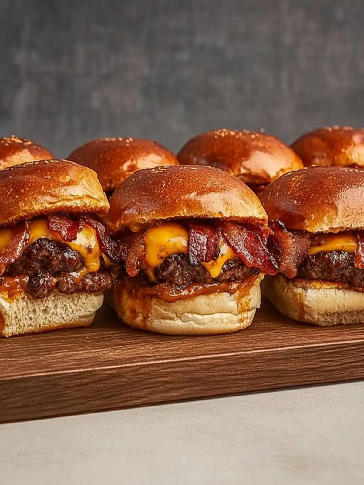 Bacon Cheeseburger Sliders