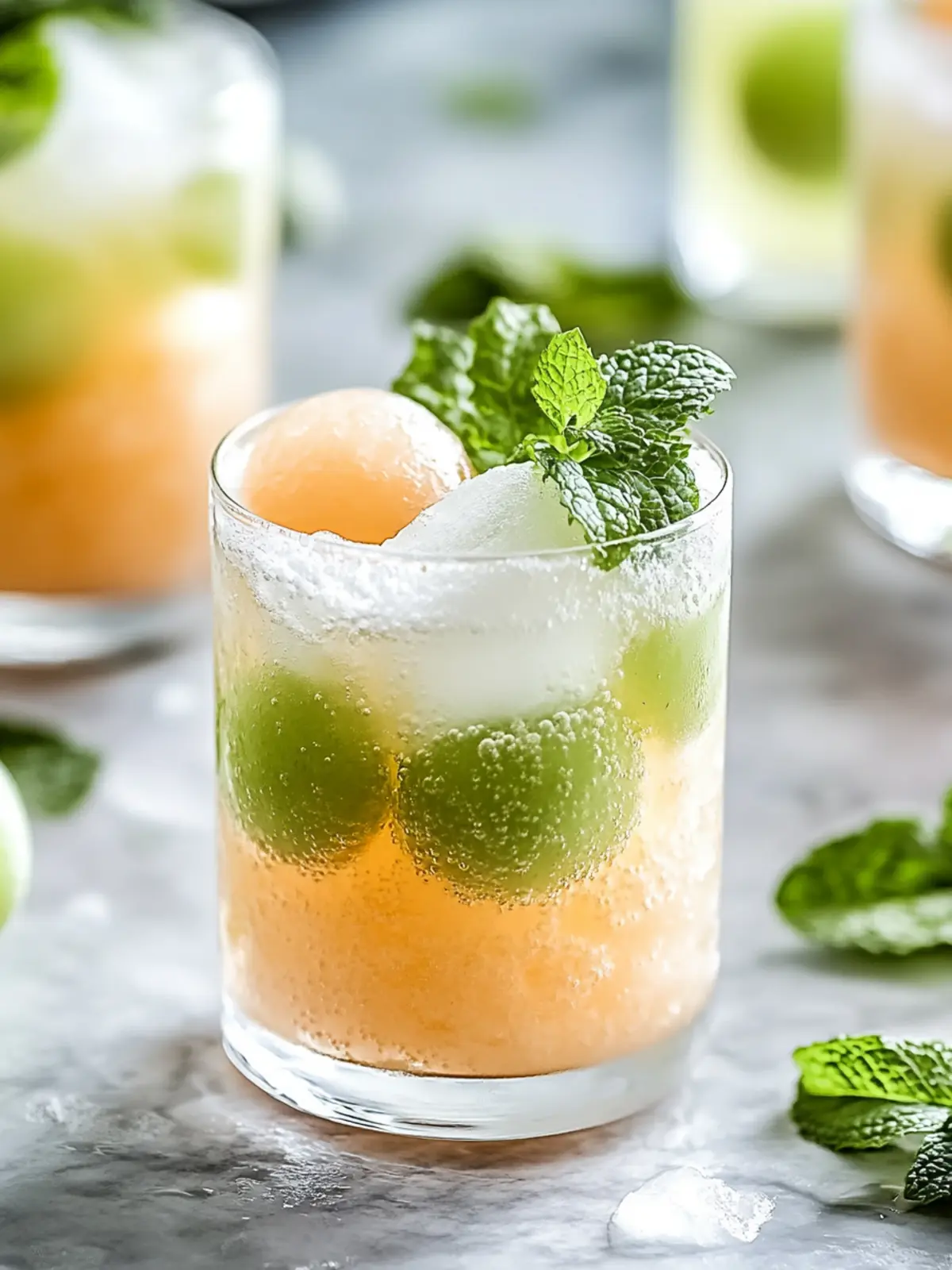 Minted Melon Fizz