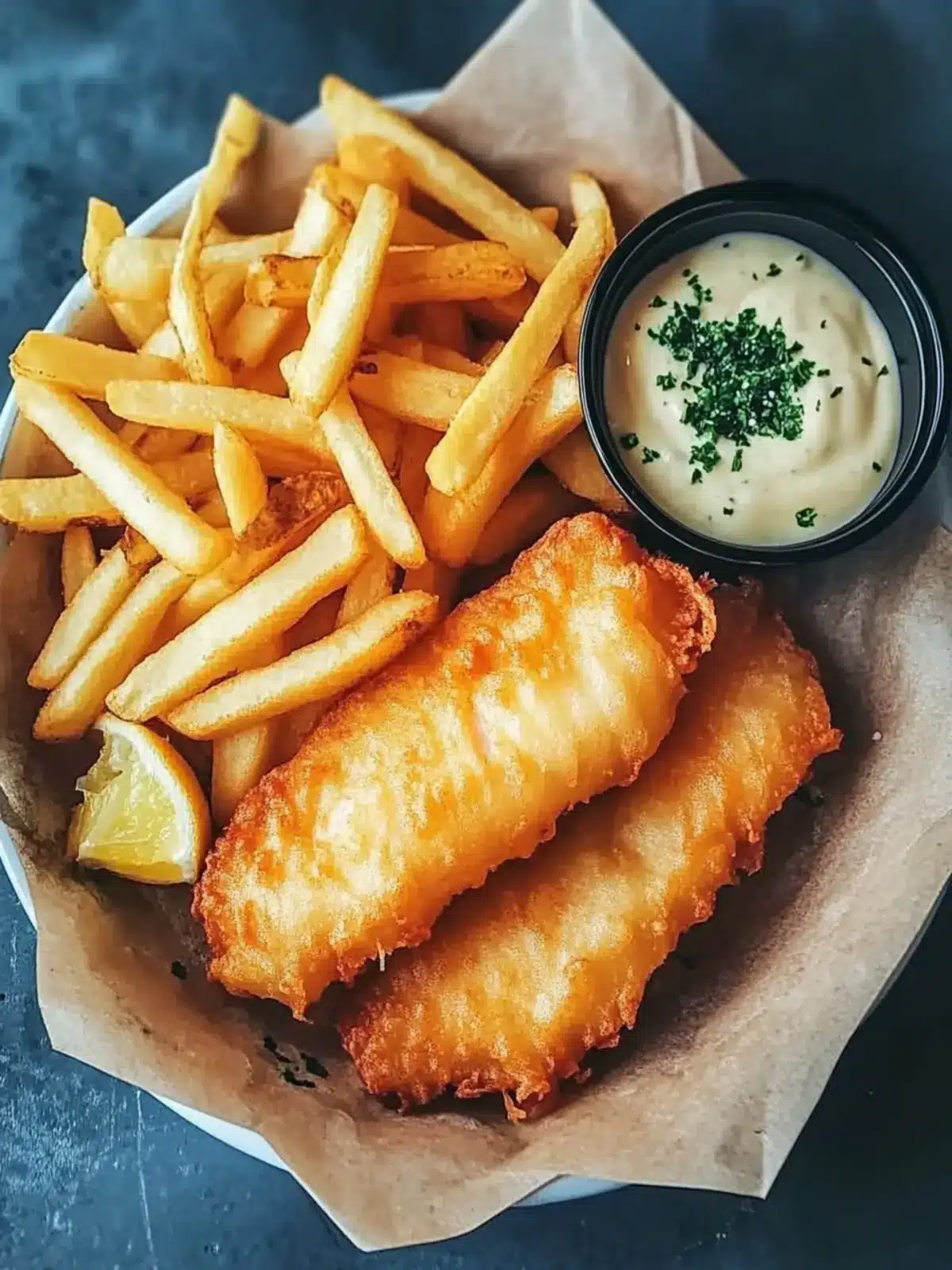 Fish and chips