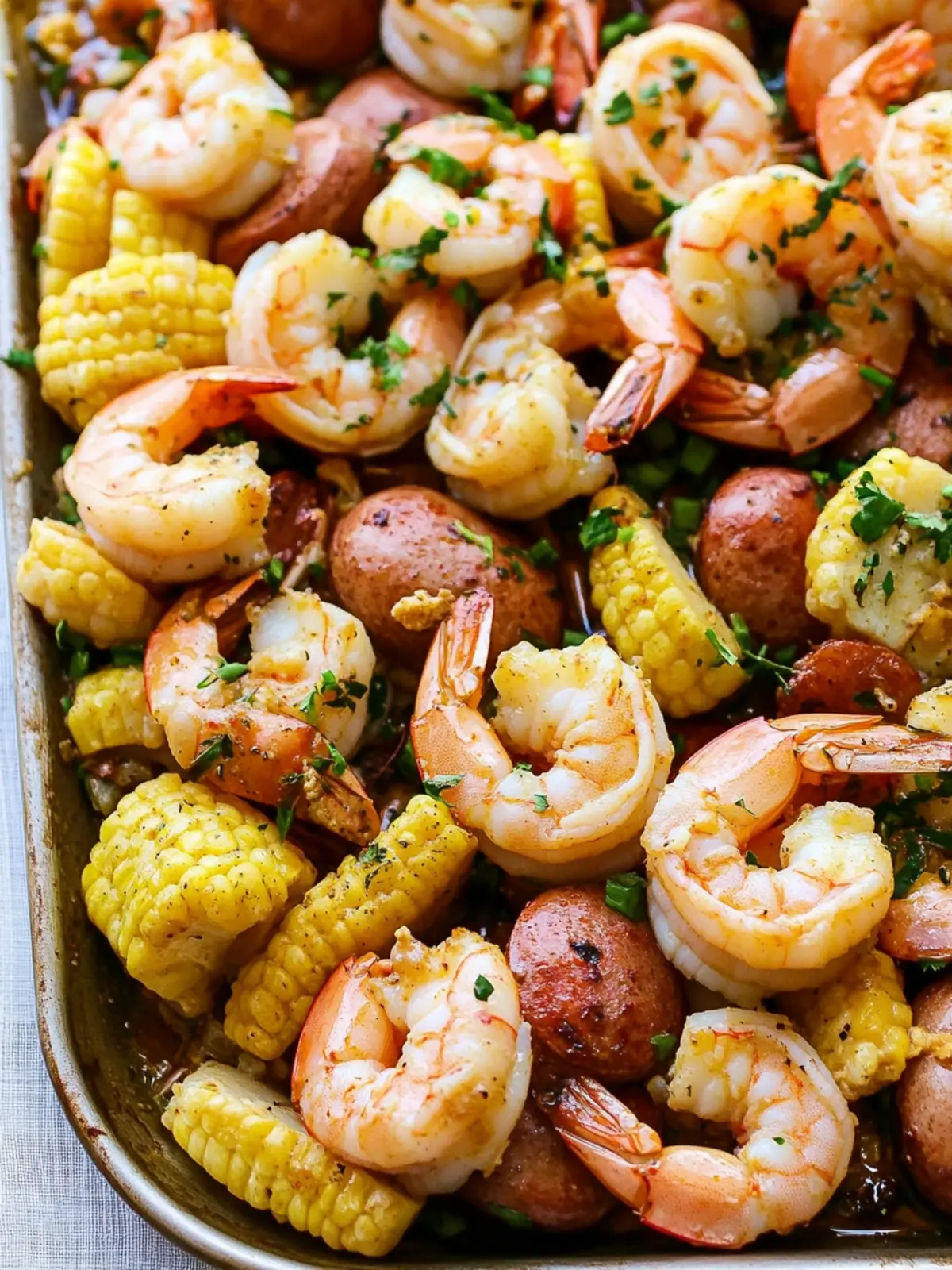 Sheet Pan Shrimp Boil