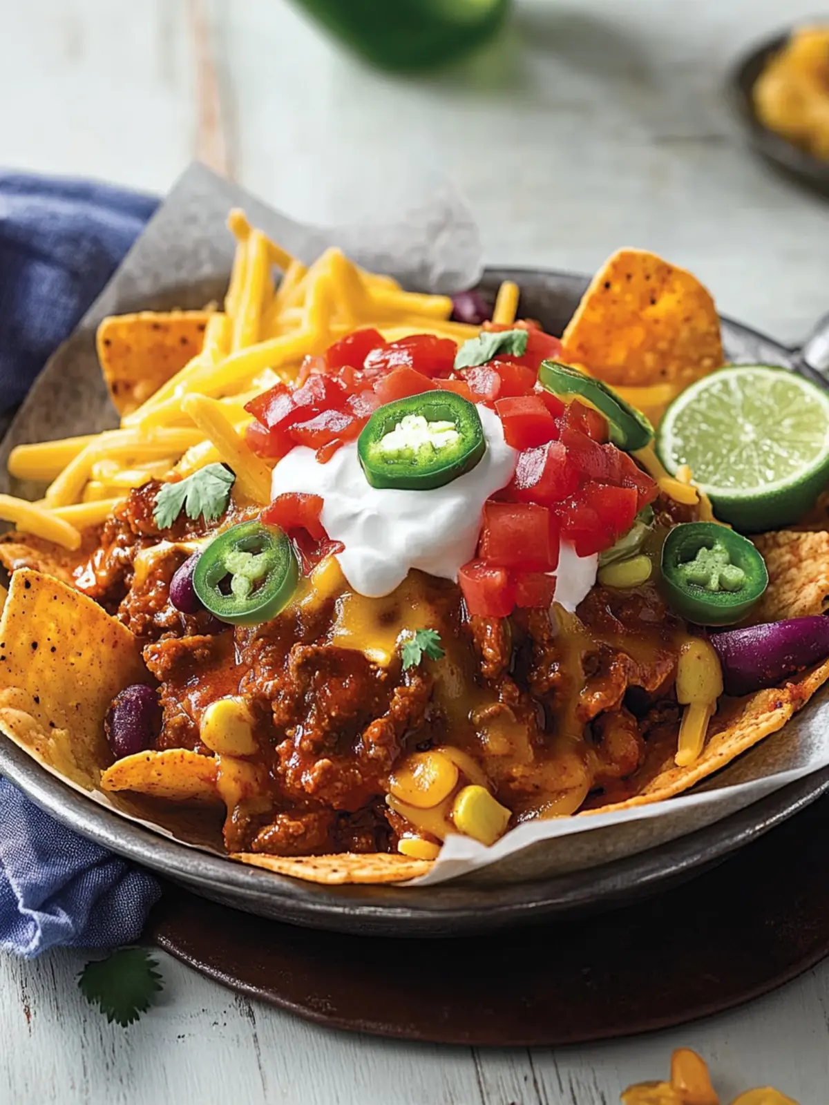 Alligator Chili Frito Pie