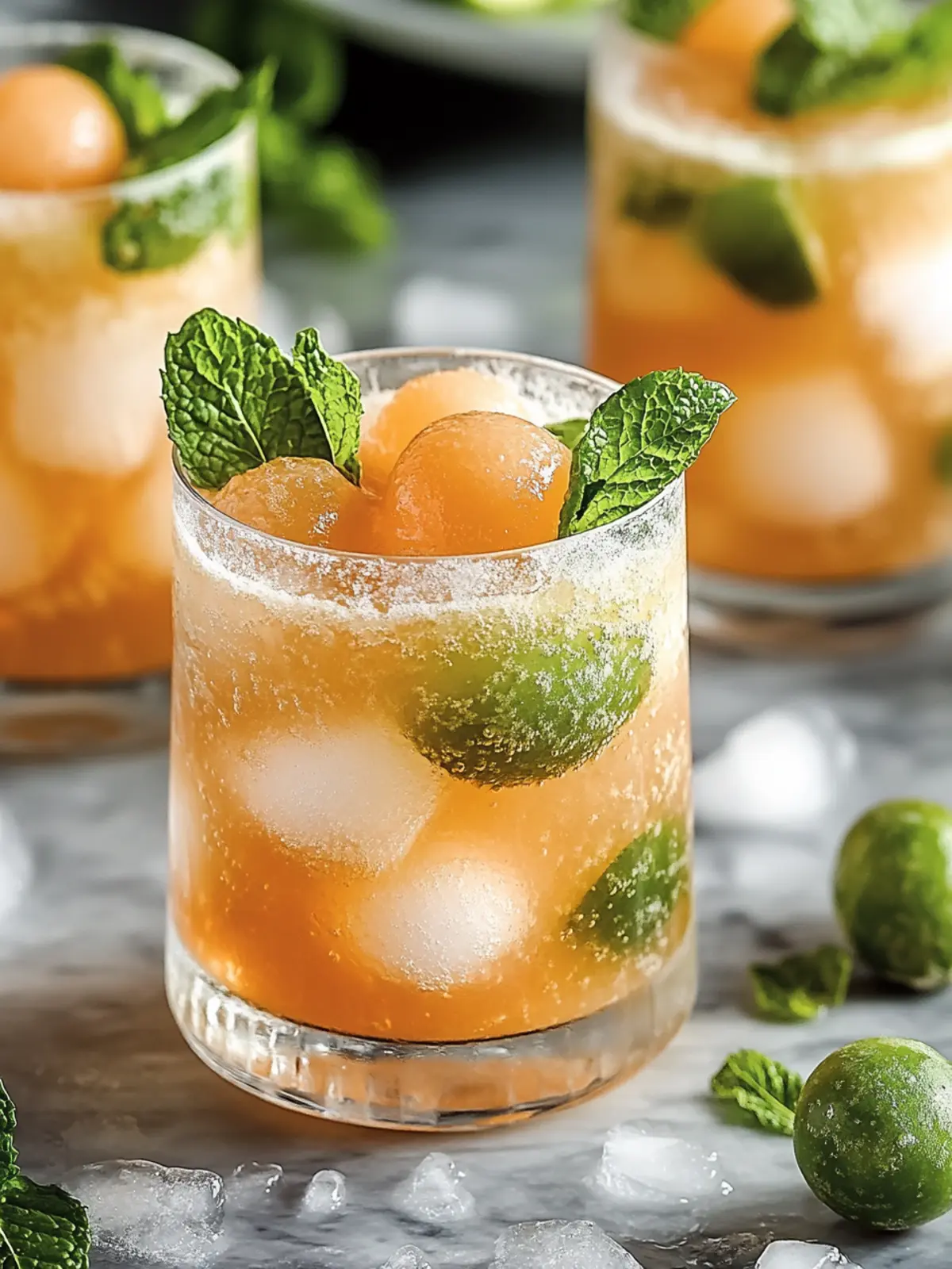 Minted Melon Fizz