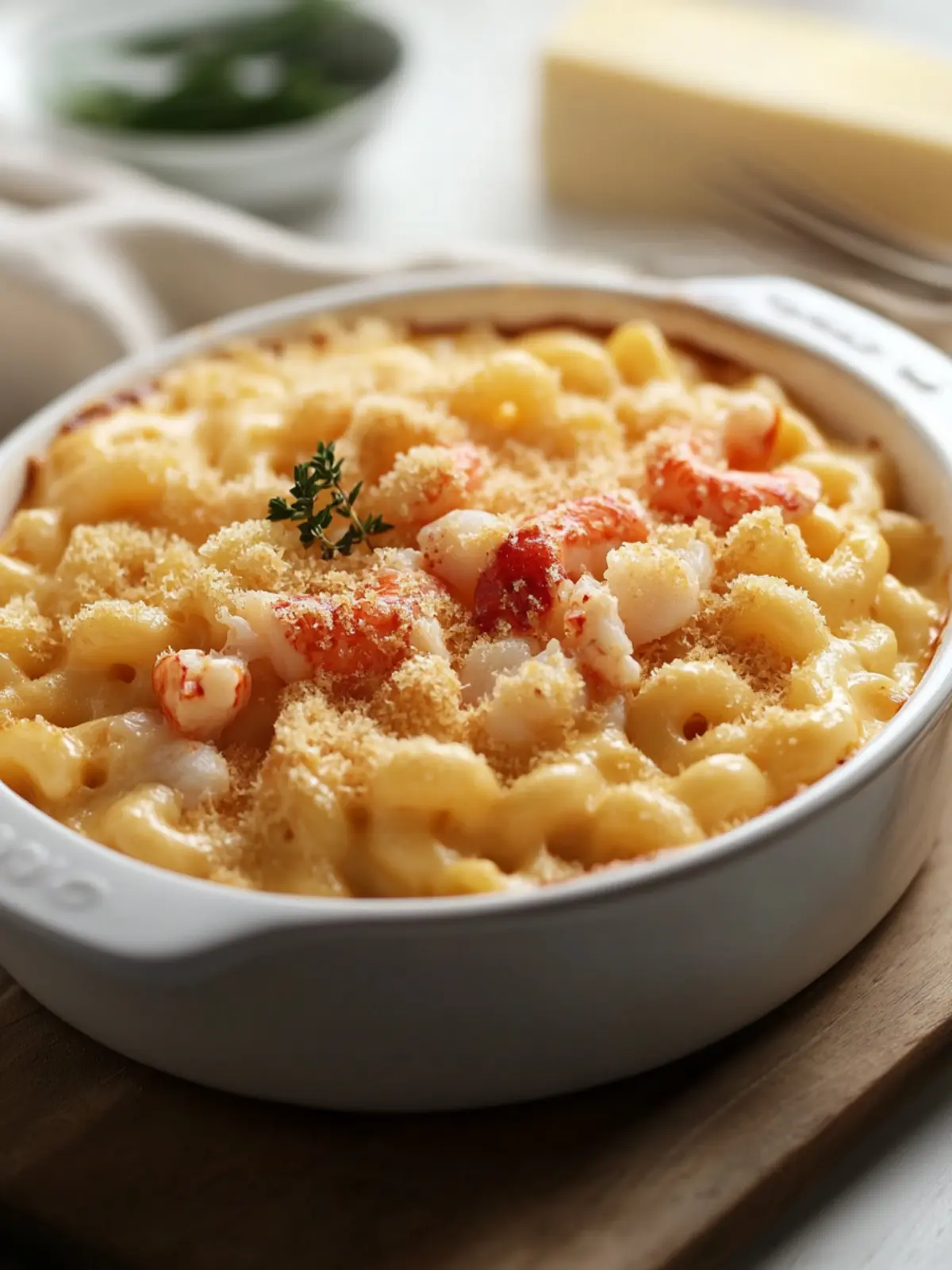 Amazingly Simple Lobster Mac and Cheese