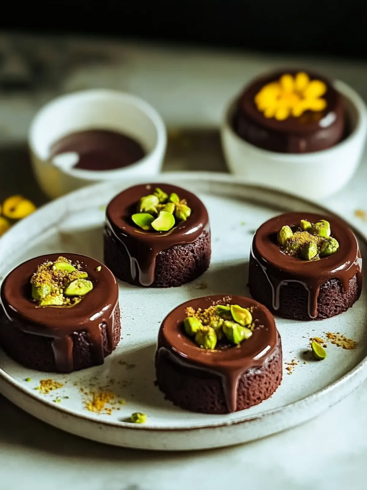 Decadent Pistachio Chocolate Lava Cakes to Wow Your Guests 4 Pistachio Chocolate Lava Cakes
