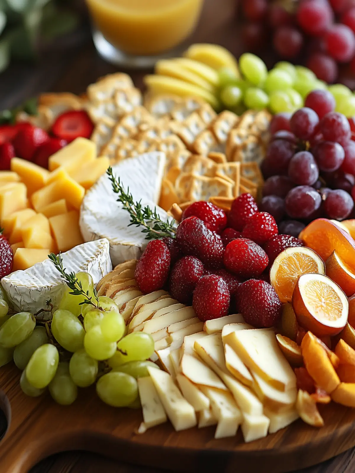 Fruit and Cheese Platter