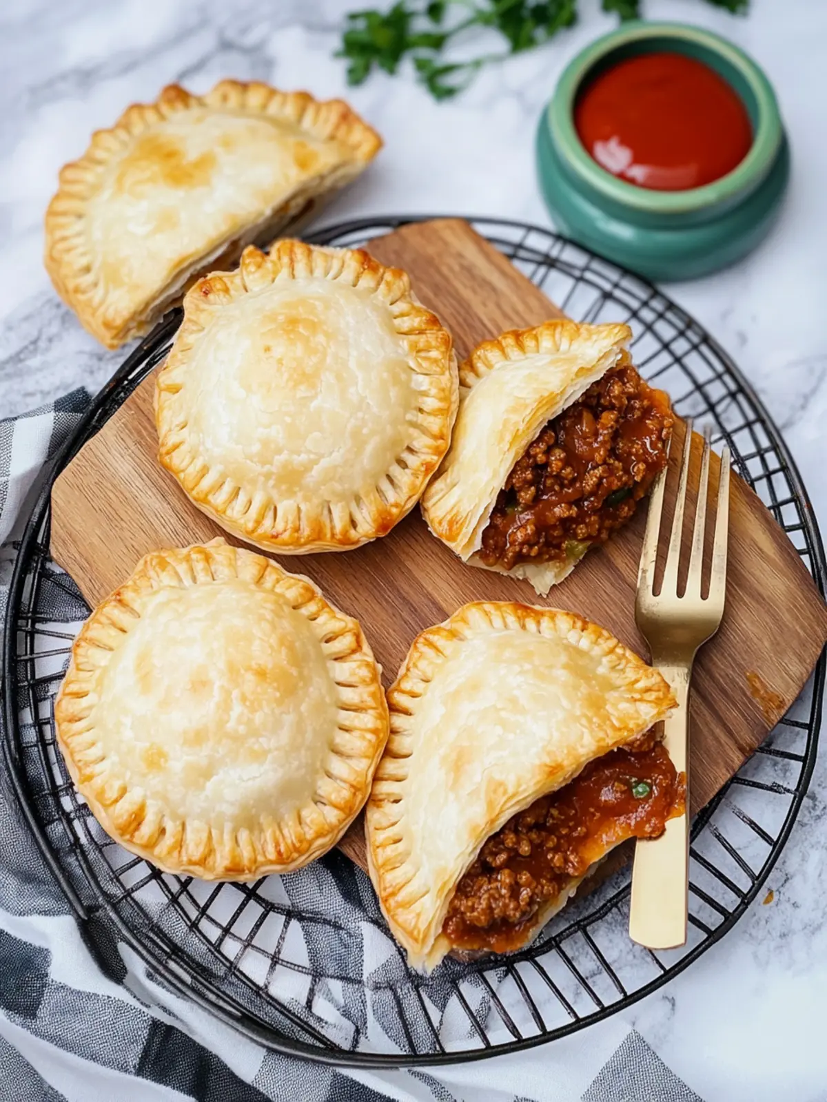 Air Fryer Hand Pies (Air Fryer Sloppy Joes)