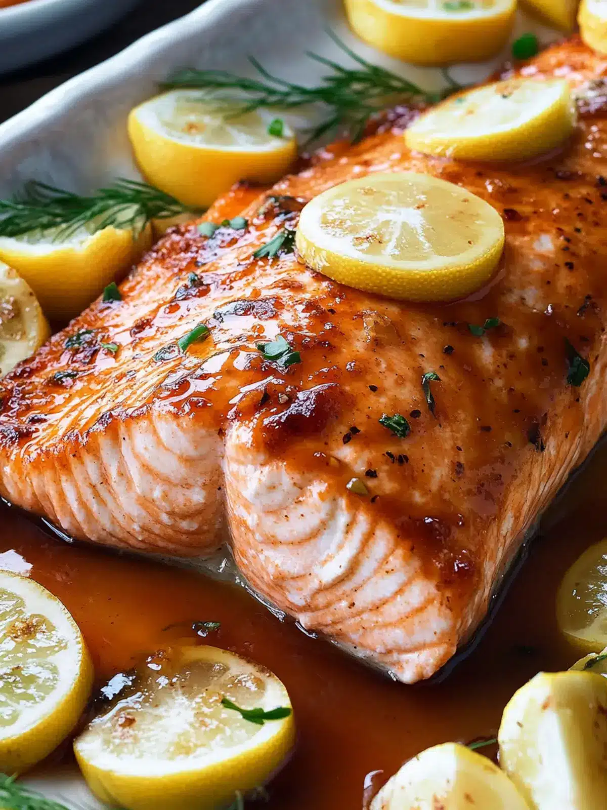 Healthy Maple Glazed Salmon