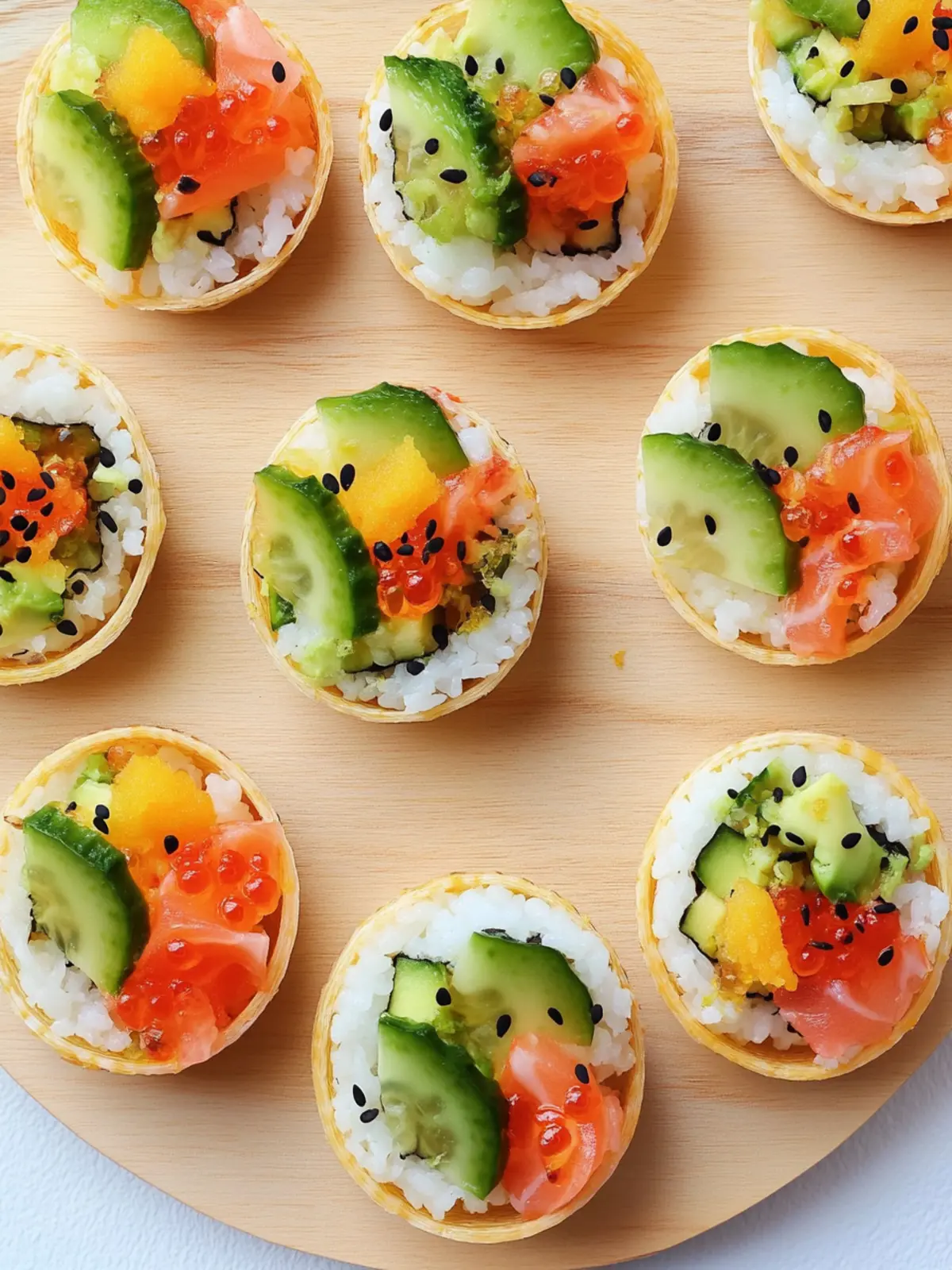 Delicious Sushi Cups: A Fun Spin on Your Favorite Rolls 2 Sushi Cups