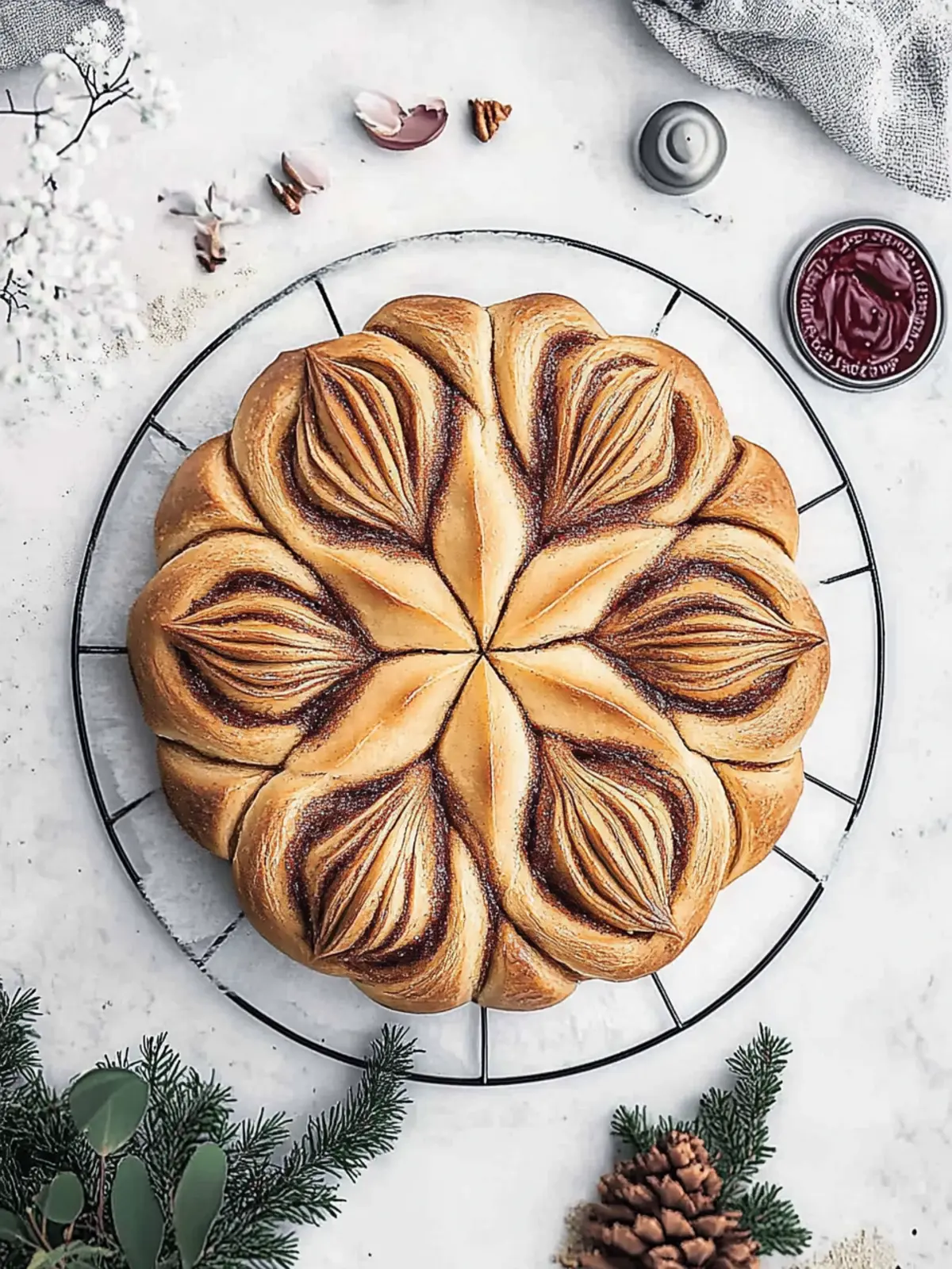 Decadent Sourdough Cinnamon Star Bread for Cozy Mornings 3 Sourdough Cinnamon Star Bread