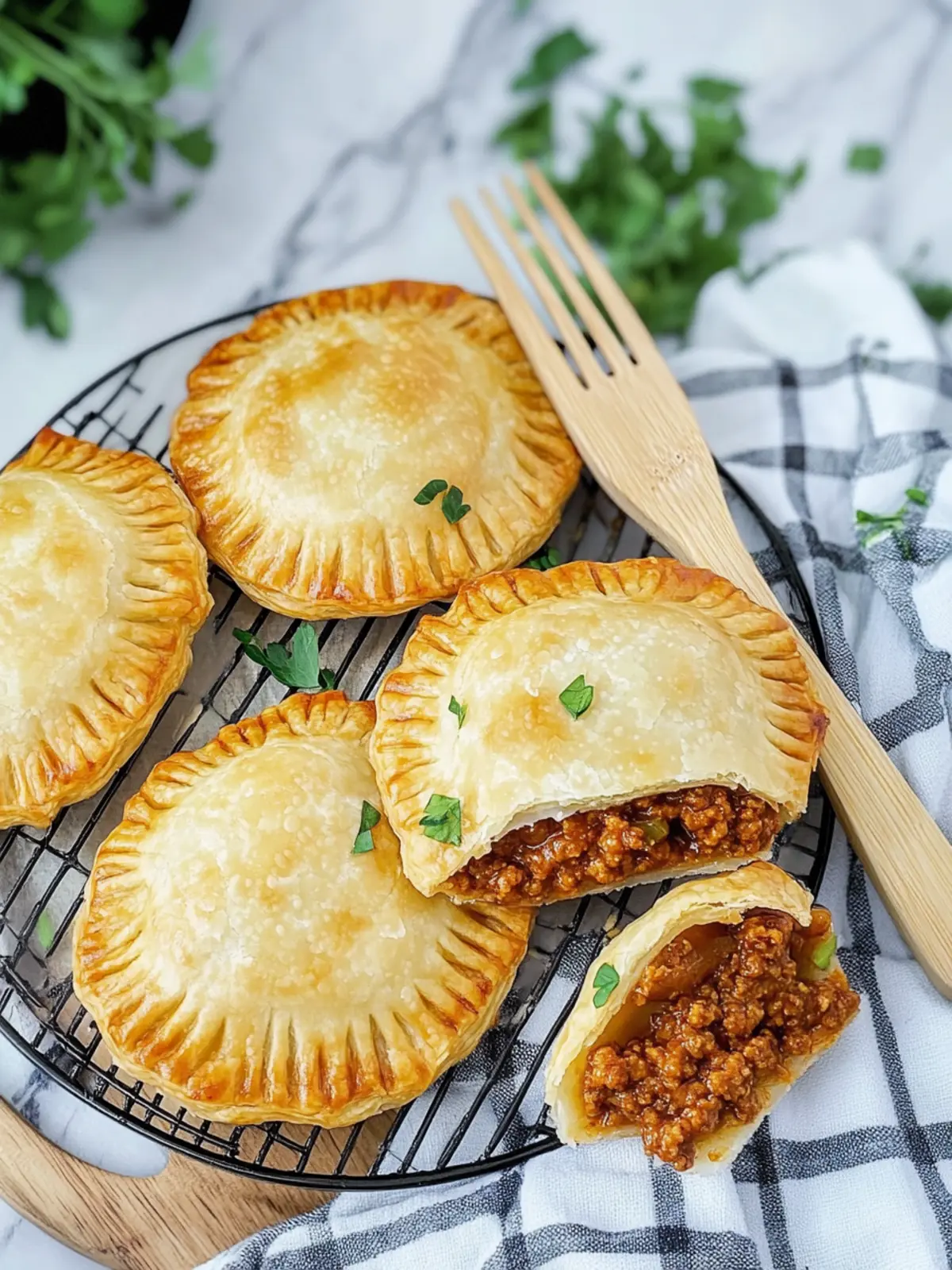 Air Fryer Hand Pies (Air Fryer Sloppy Joes)