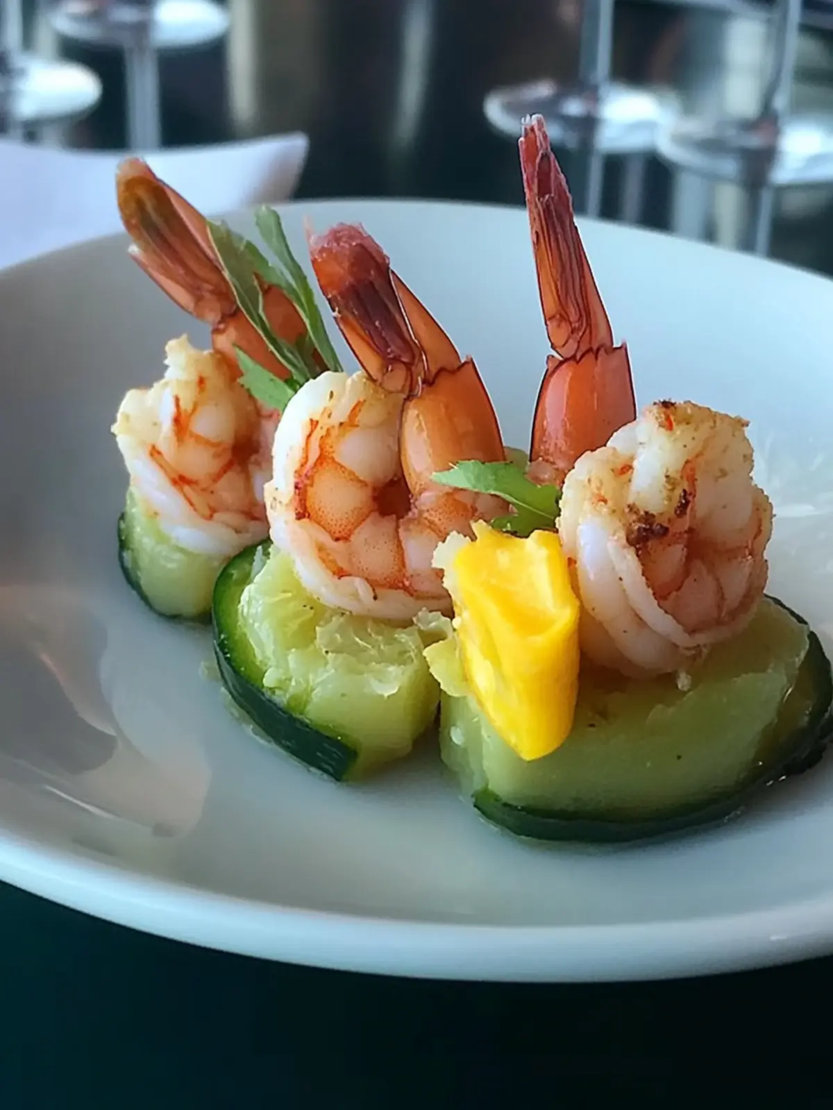 Hawaiian Shrimp with Zesty Guacamole and Pineapple Delight 4 Hawaiian Shrimp