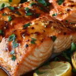Healthy Maple Glazed Salmon