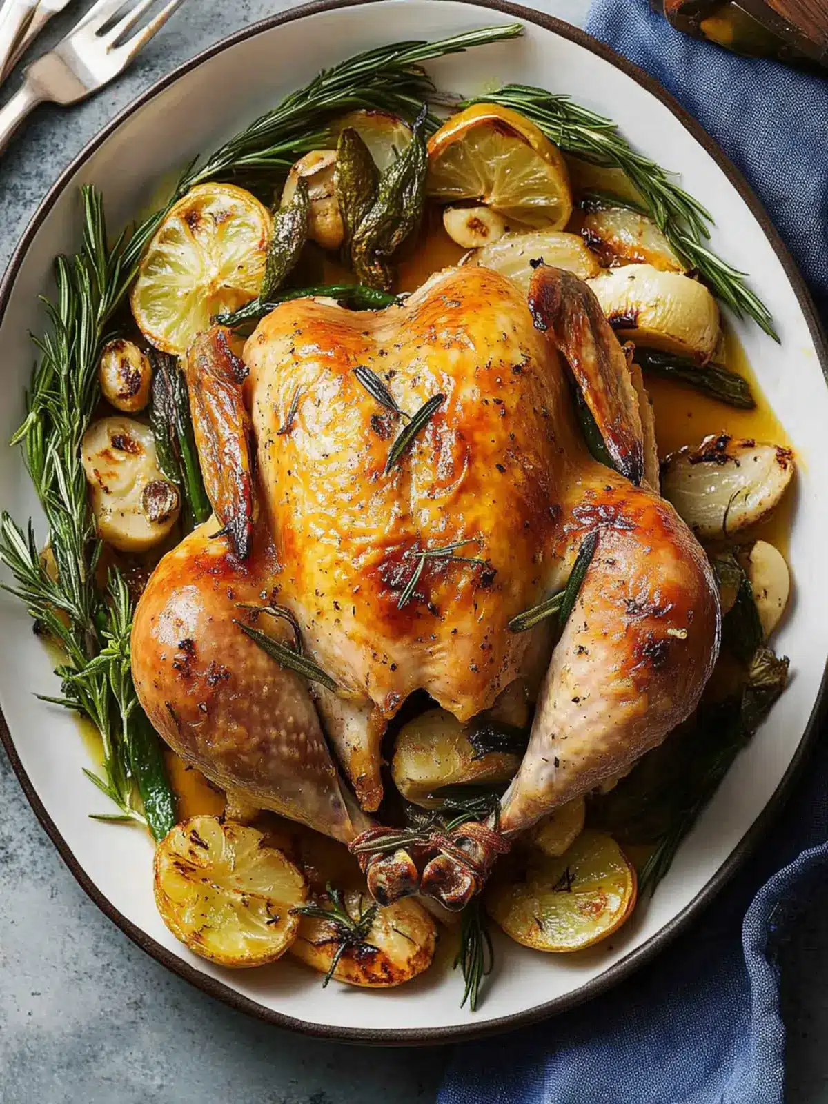 Roasted Cornish Game Hen