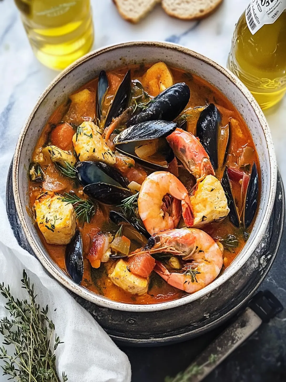 Savor the Flavors of Bouillabaisse: A Comforting Seafood Stew 2 Bouillabaisse
