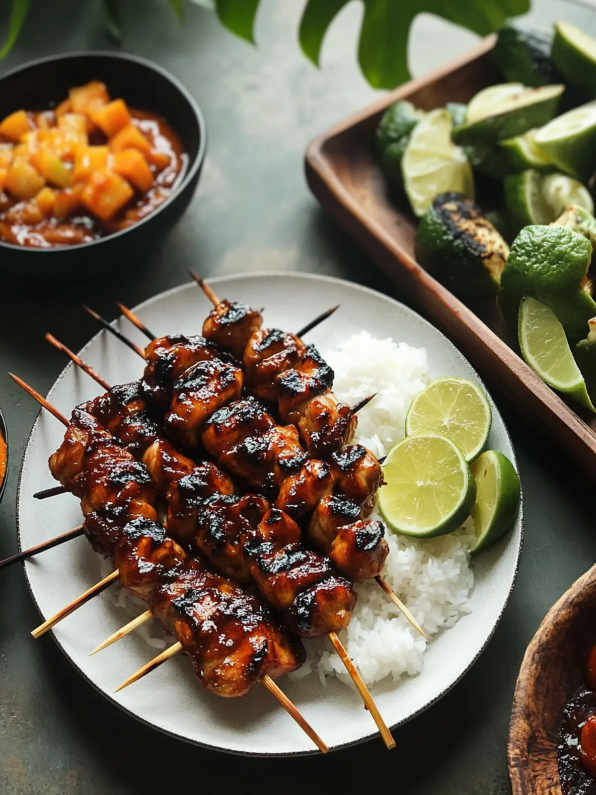 Grilled BBQ Chicken Thighs – Filipino Style