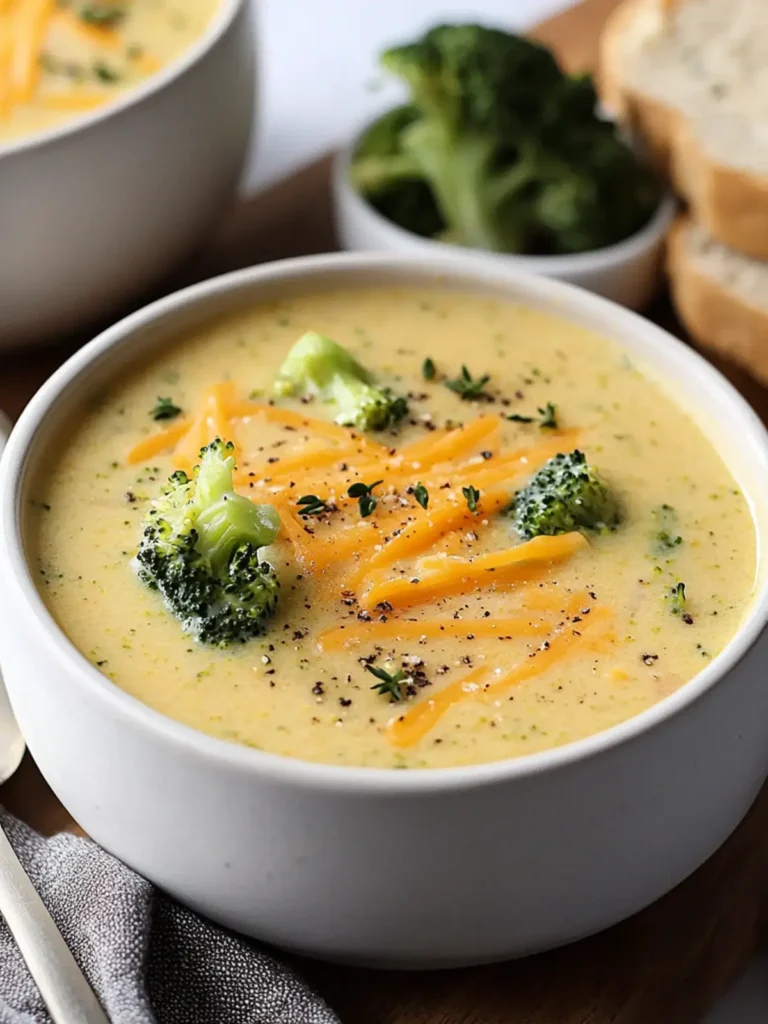 Copycat Panera Broccoli Cheddar Soup