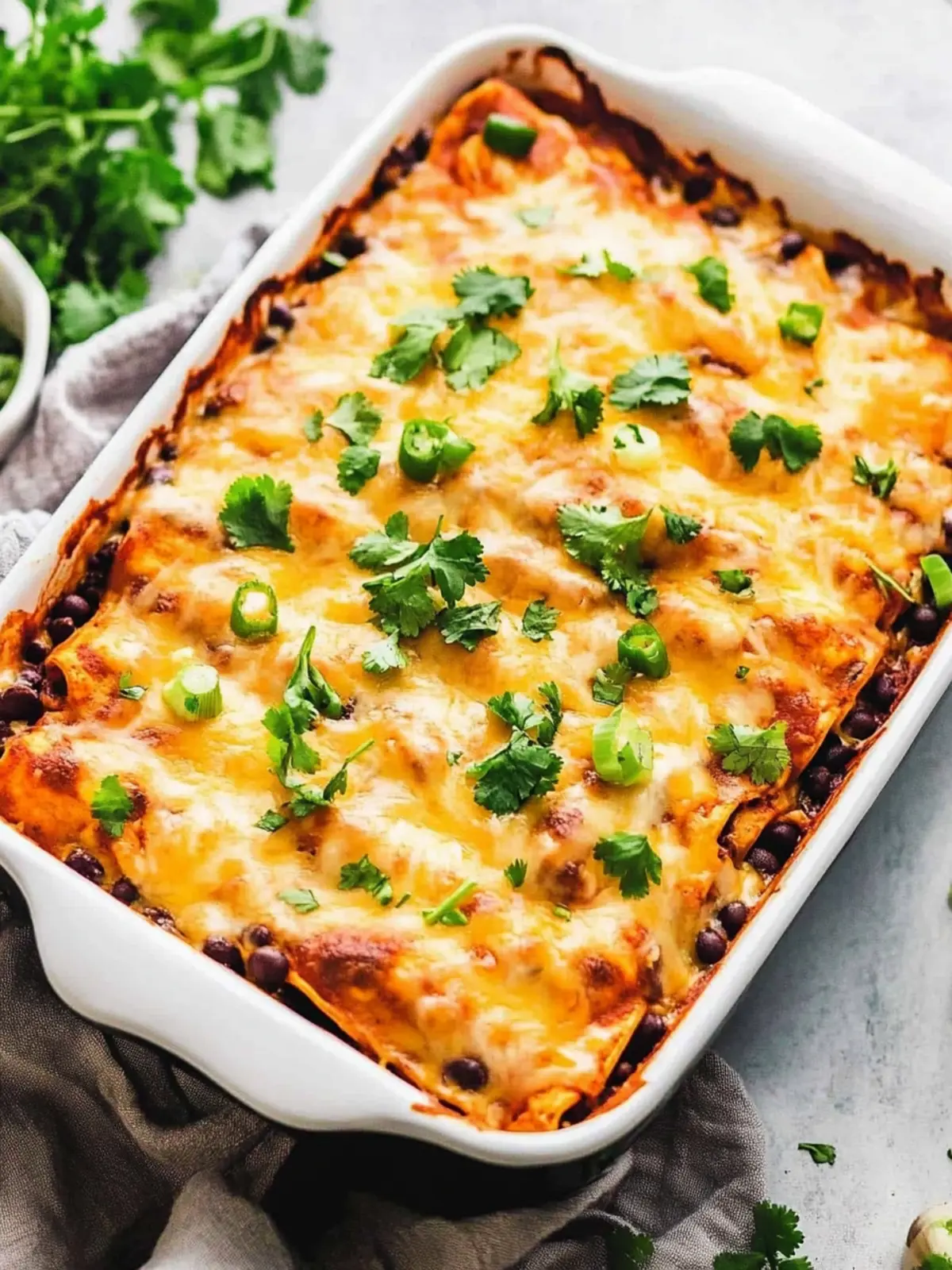 Delicious Easy Black Bean Enchilada Casserole for Cozy Nights 4 Easy Black Bean Enchilada Casserole