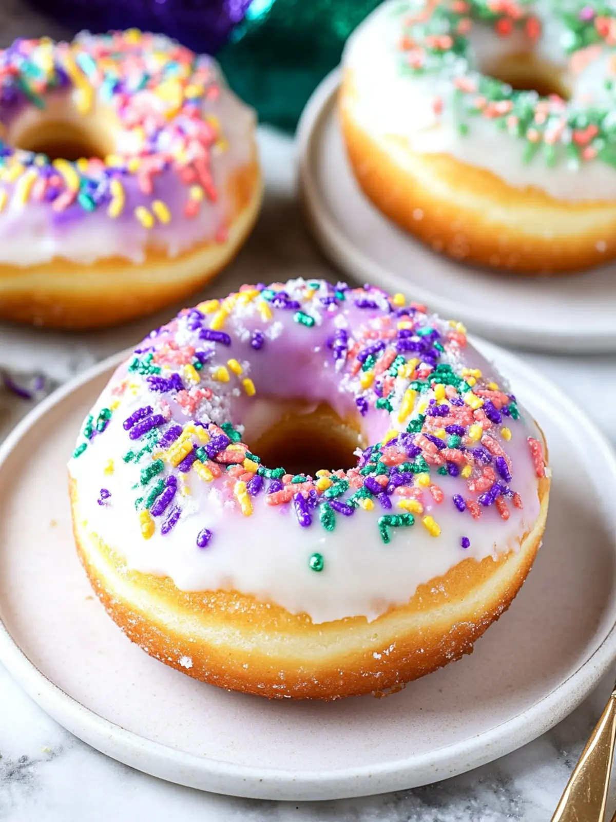 King Cake Donuts