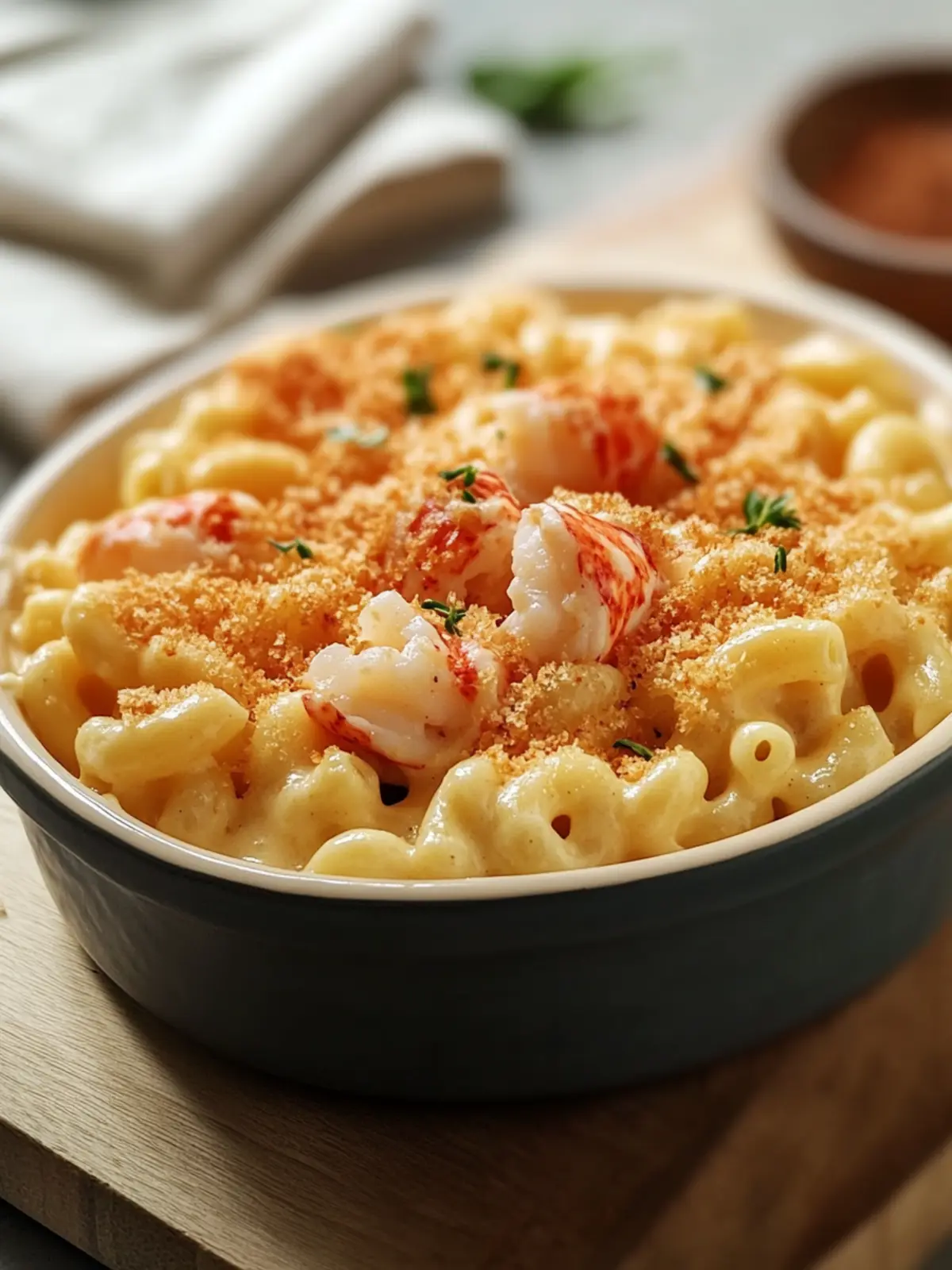 Amazingly Simple Lobster Mac and Cheese