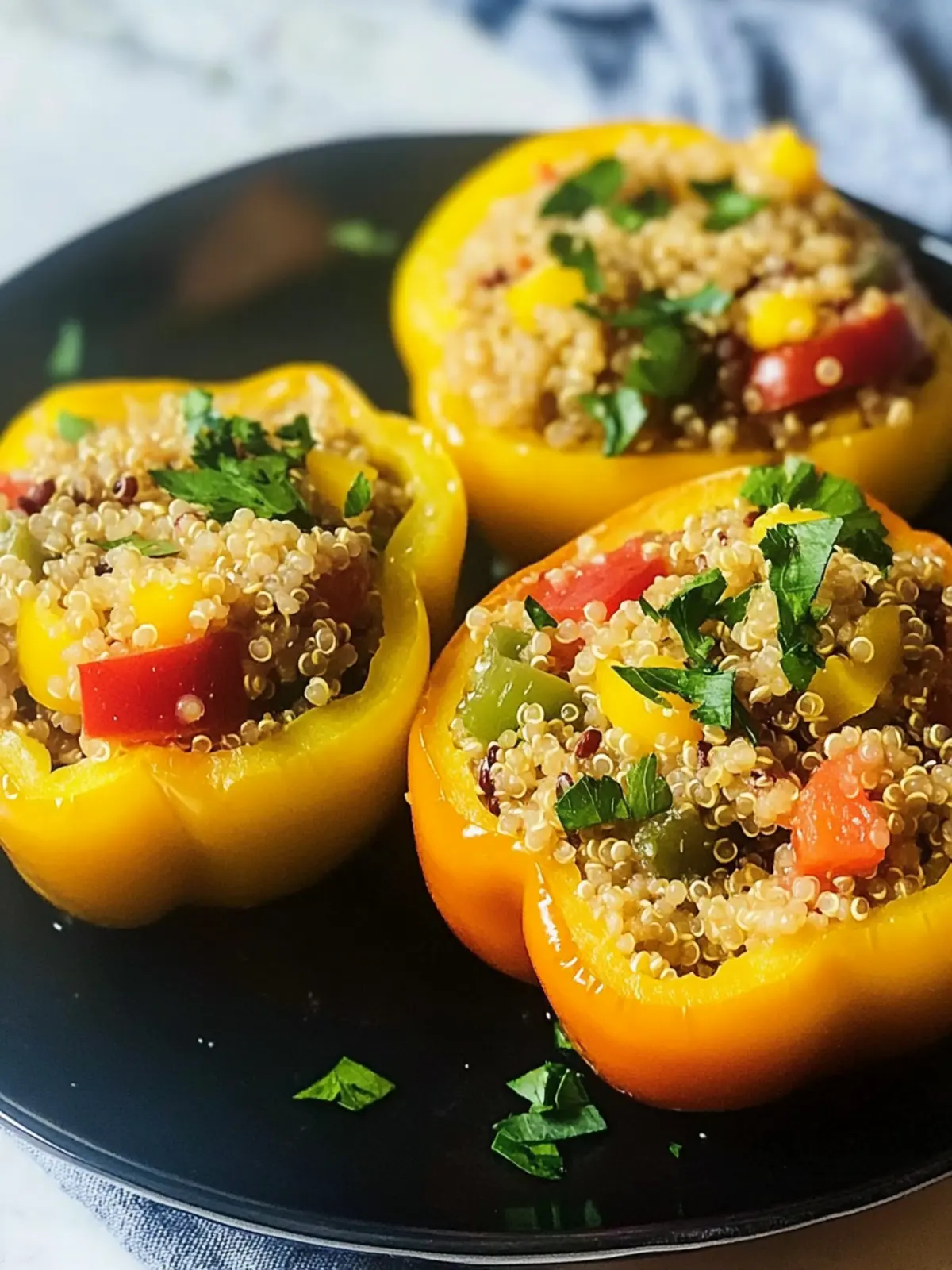Delicious Quinoa-Stuffed Bell Peppers You’ll Love to Make 3 Quinoa-stuffed Bell Peppers