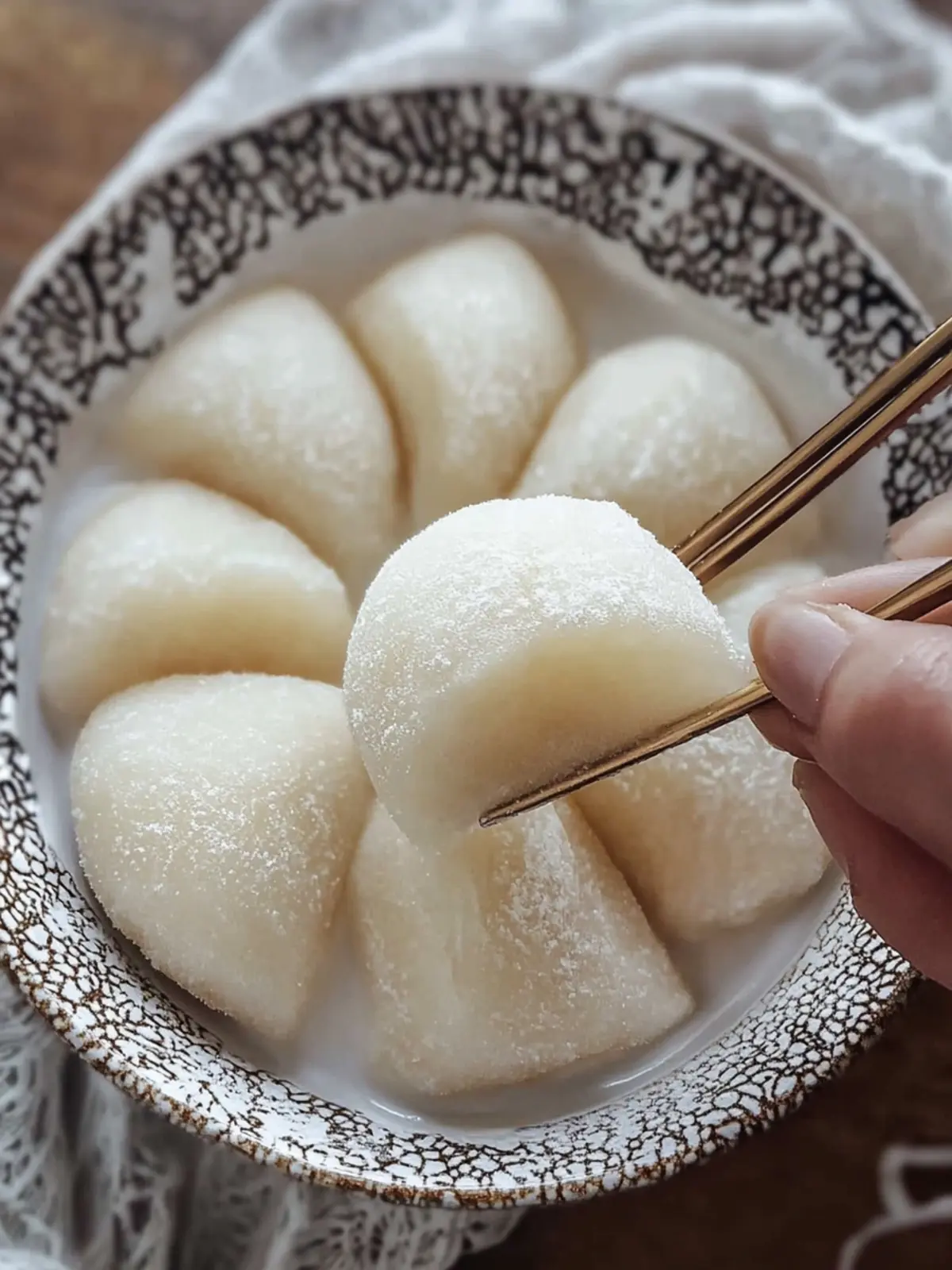Milk Mochi Recipe