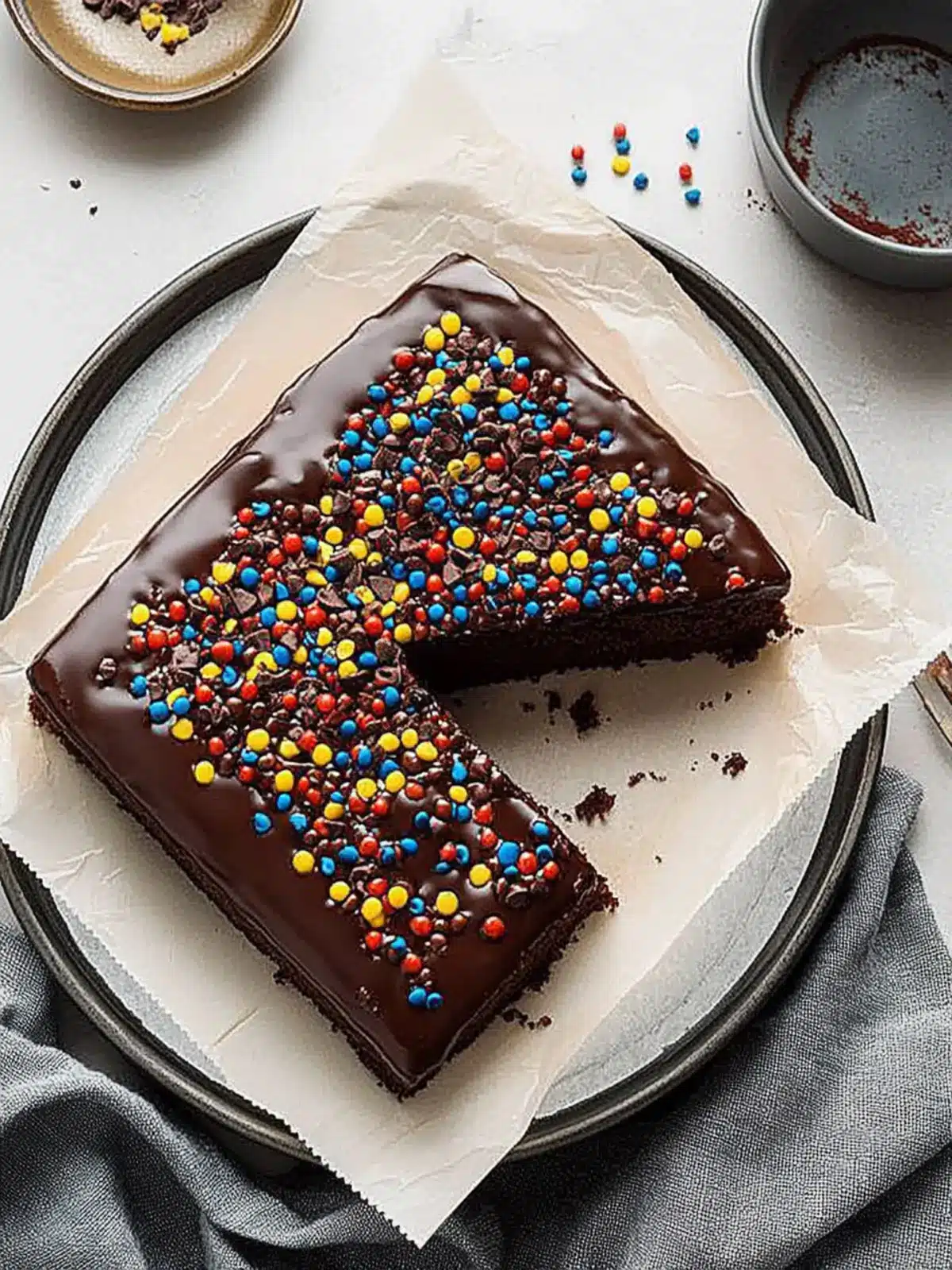 One-Bowl Chocolate Cake