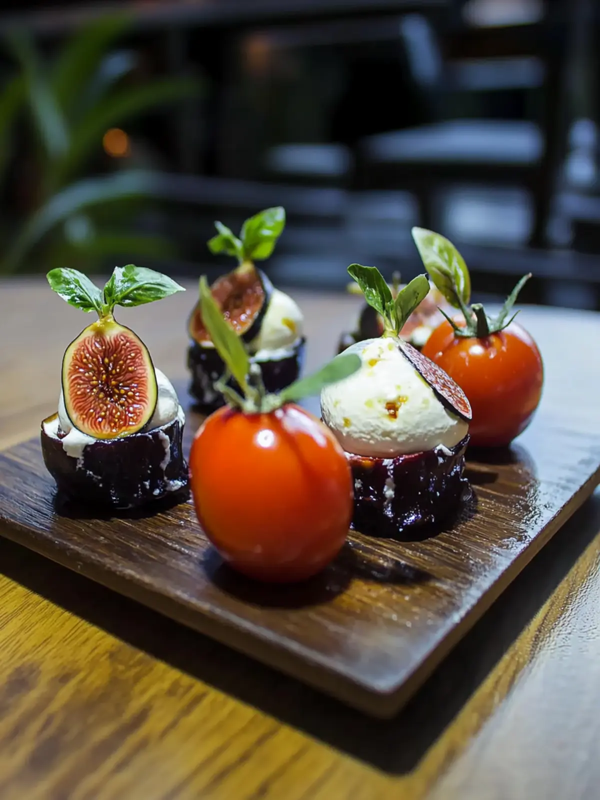 Fig + Tomato Cheese Tops
