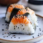 Easy Salmon Onigiri Recipe (using leftover salmon and rice)